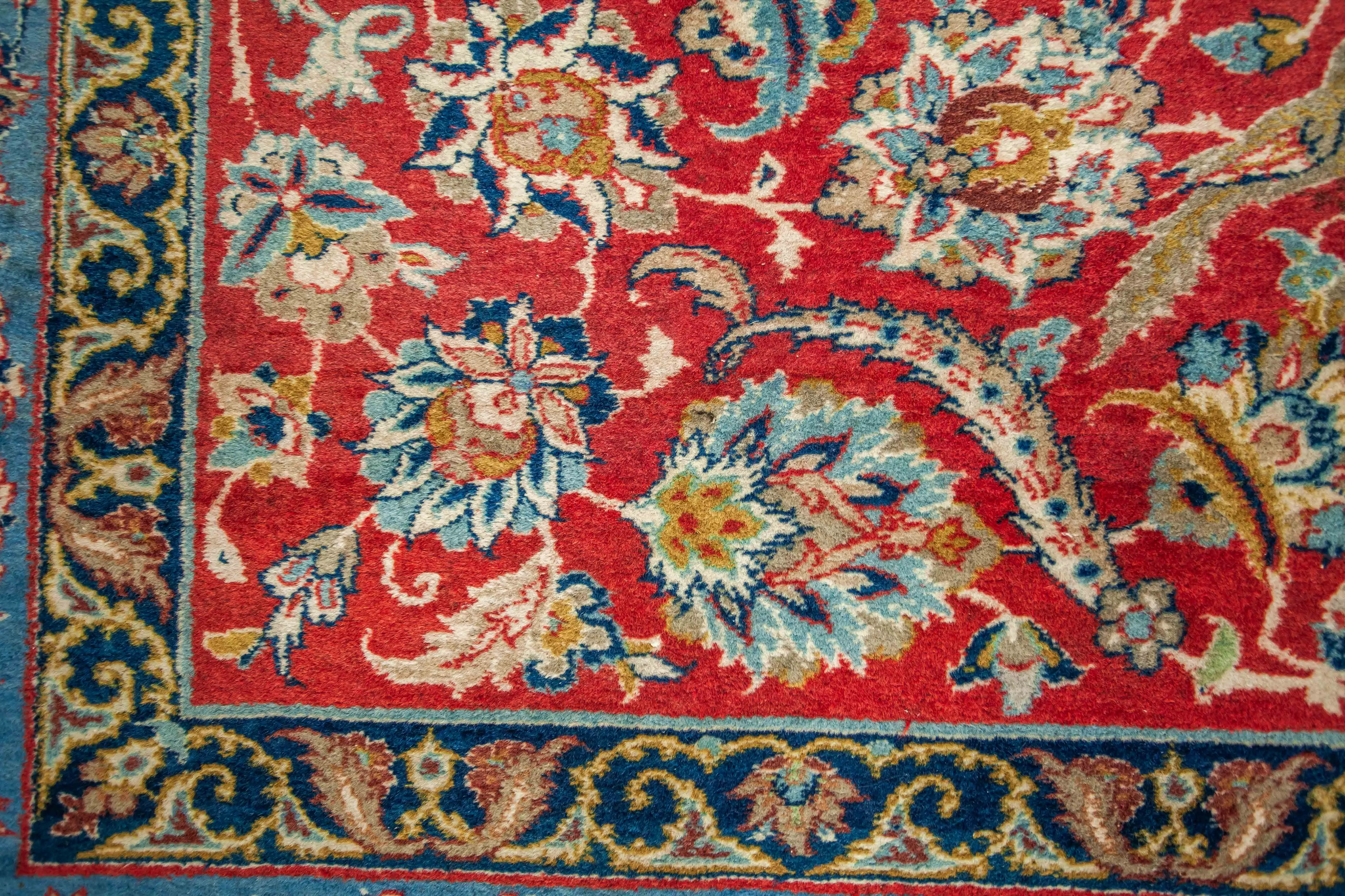 Perský koberec Isfahan signovaný 260 x 153 cm - 3