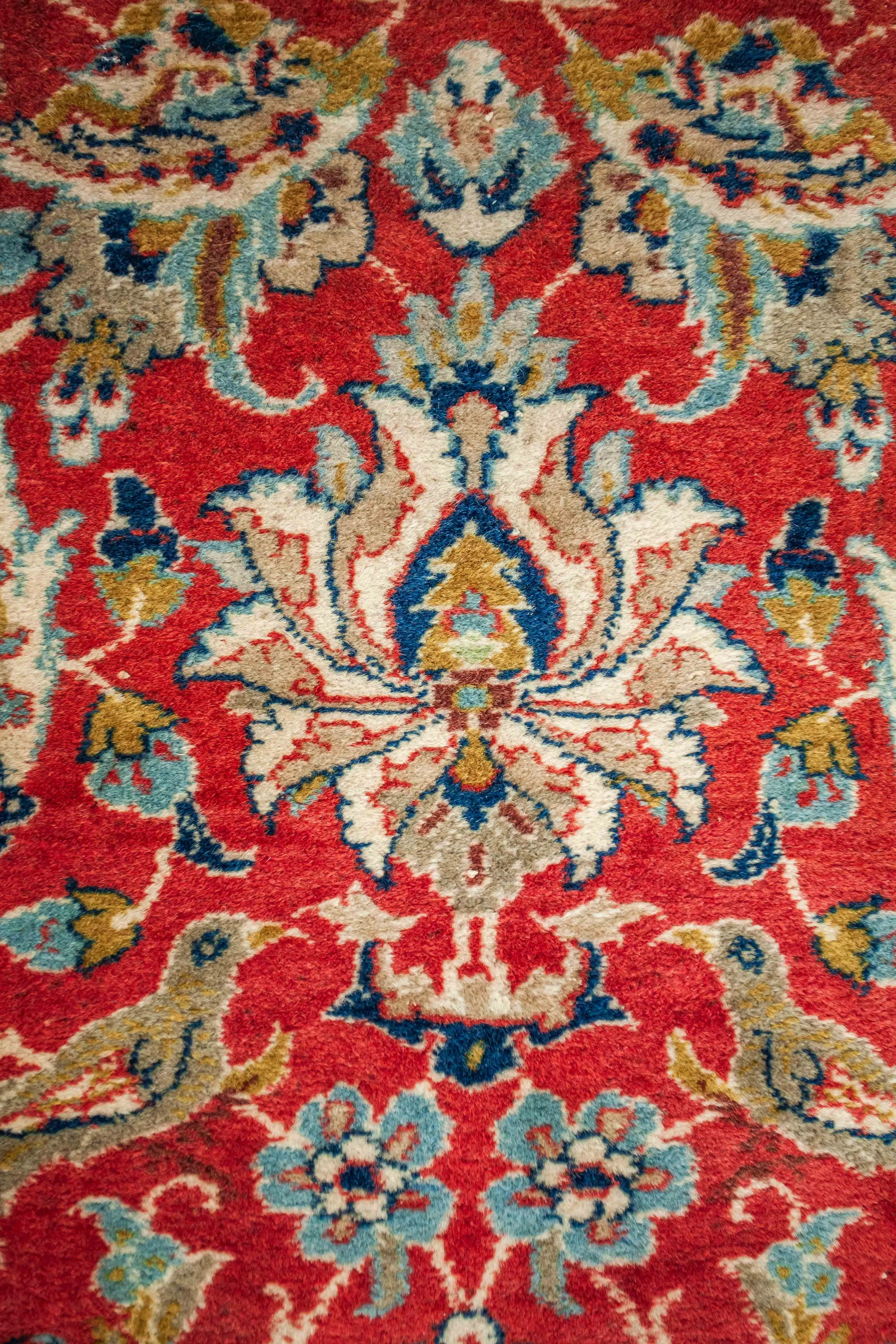 Perský koberec Isfahan signovaný 260 x 153 cm - 4