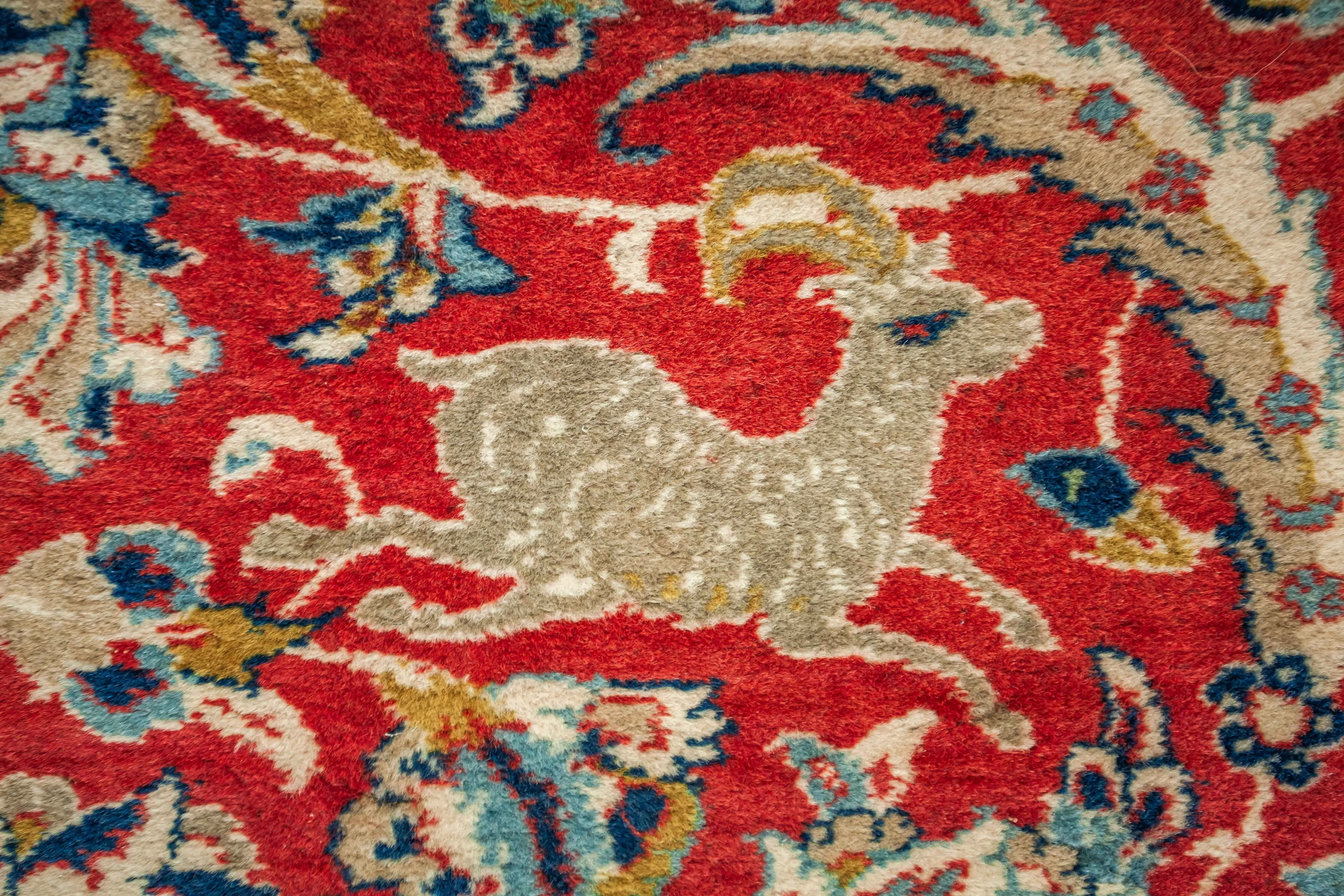 Perský koberec Isfahan signovaný 260 x 153 cm - 5