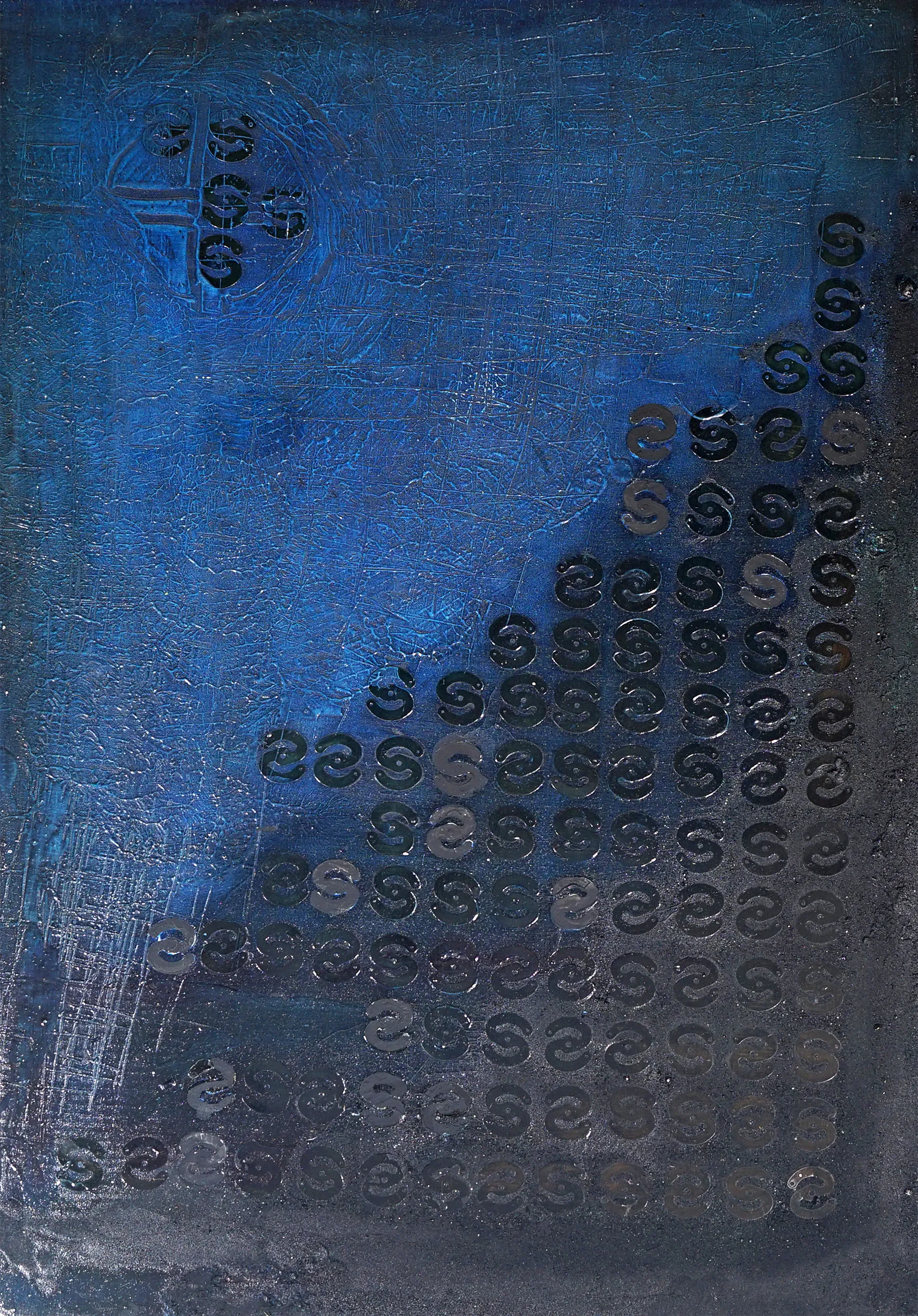 Noční krajina – abstrakce - 2