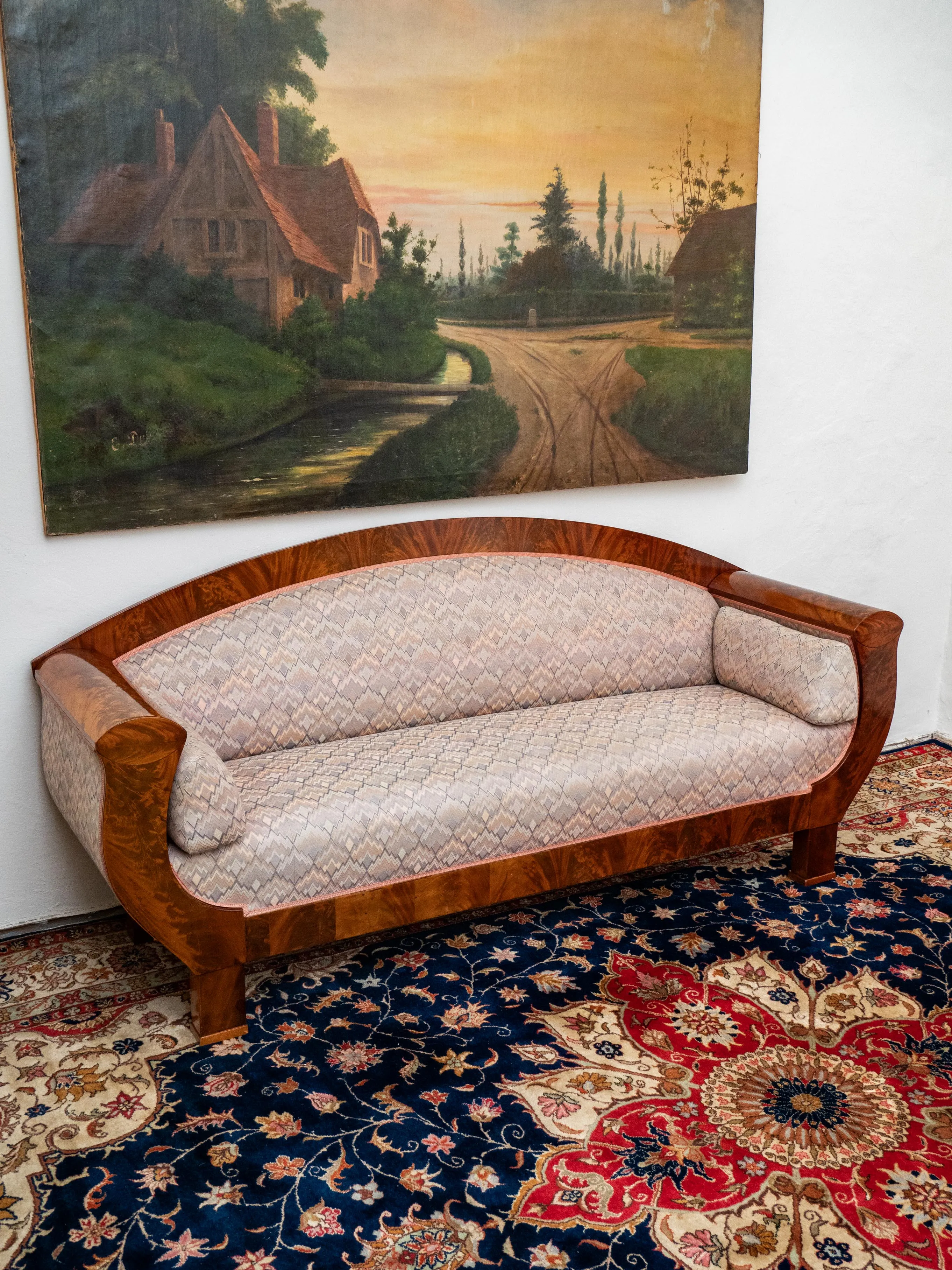 Luxusní sofa Art Deco zrestaurovaná - 3