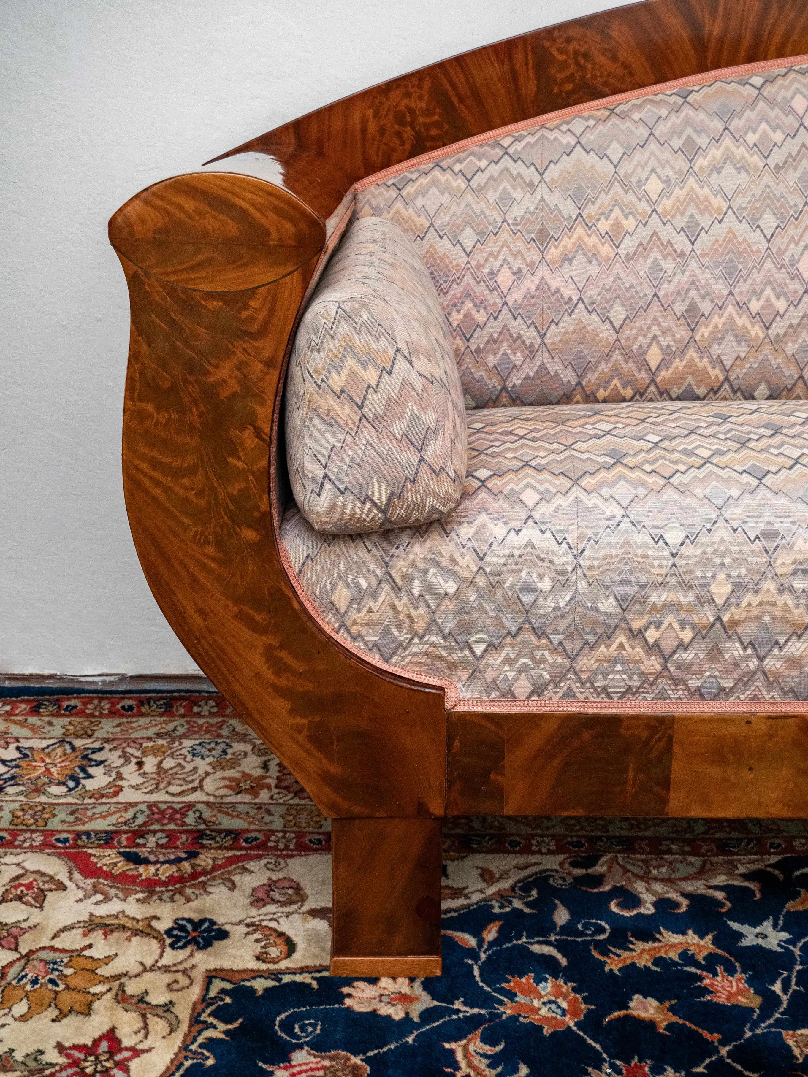 Luxusní sofa Art Deco zrestaurovaná - 6