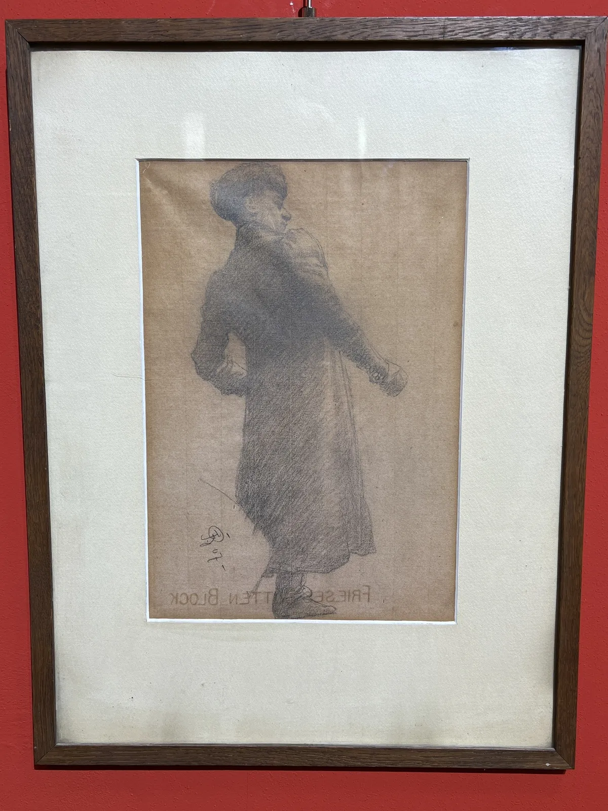 František Ženíšek, Postava muže v kožichu - 1