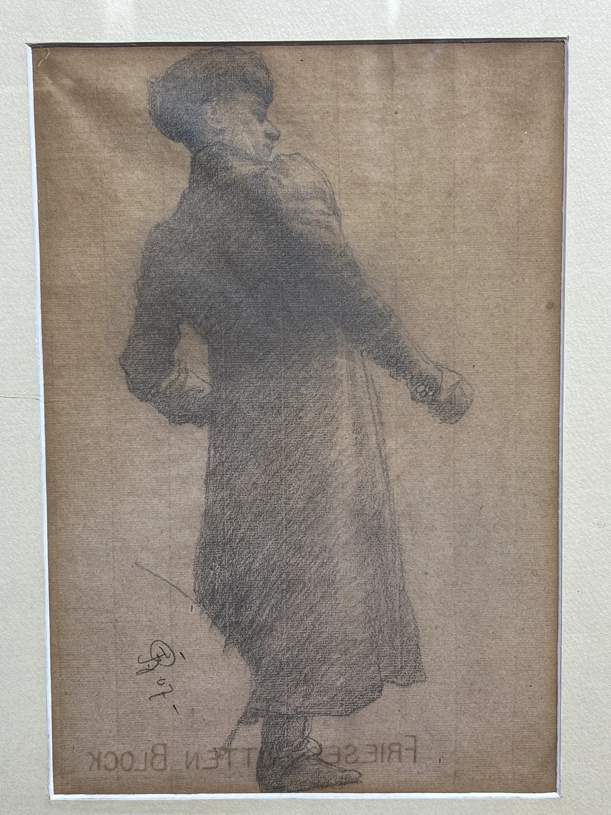 František Ženíšek, Postava muže v kožichu - 2