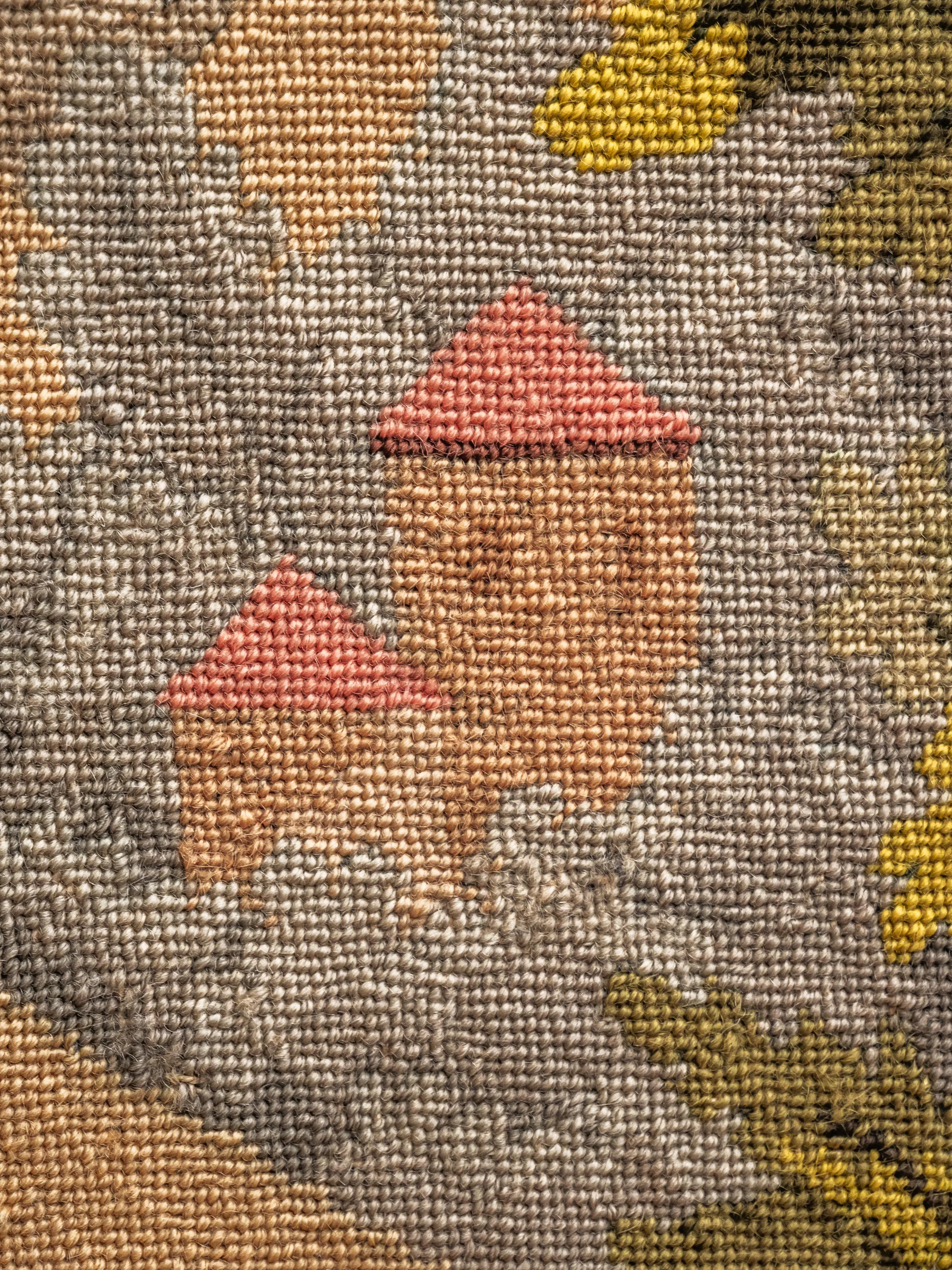 Gobelín / tapiserie s motivem ptáků u rybníčku výška 212 X 122 cm - 6