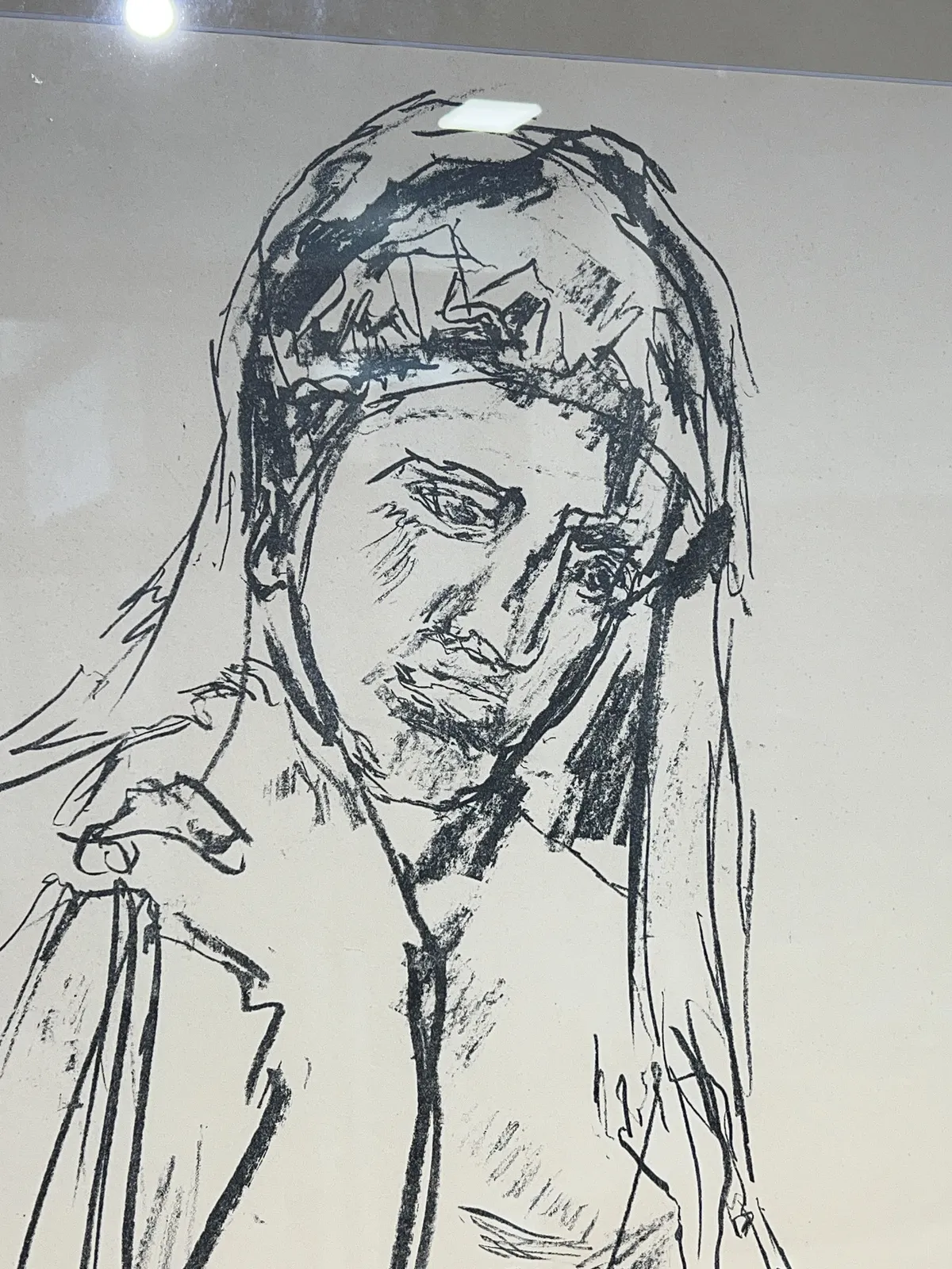 OSKAR KOKOSCHKA, Zamyšlená - 3