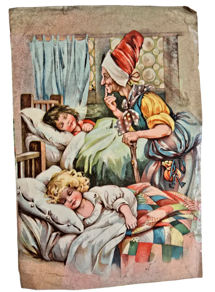 Dětské skládací kostky s pohádkovými ilustracemi - 6