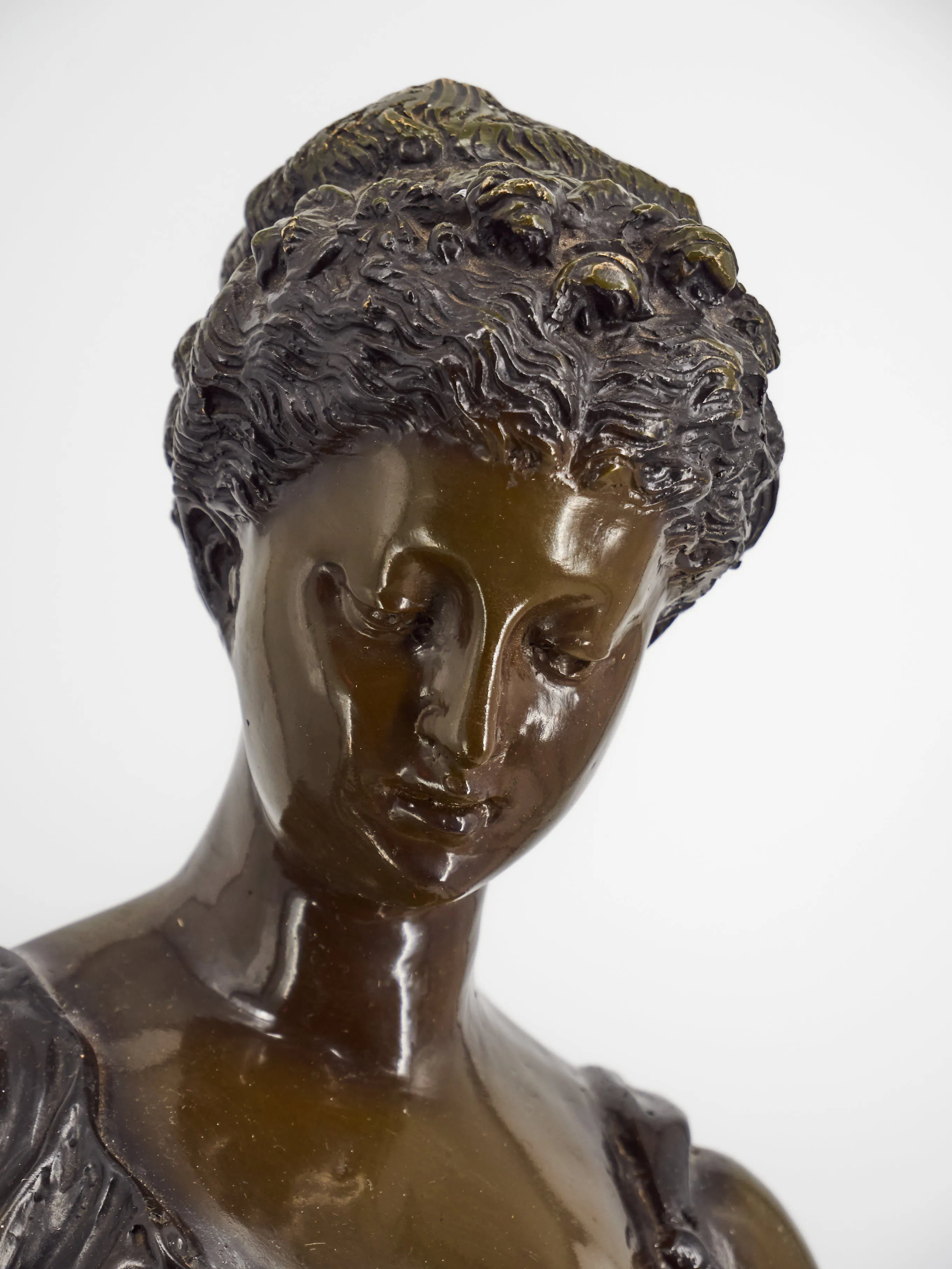Velká bronzové sousoší Moreau v 94 cm - 4