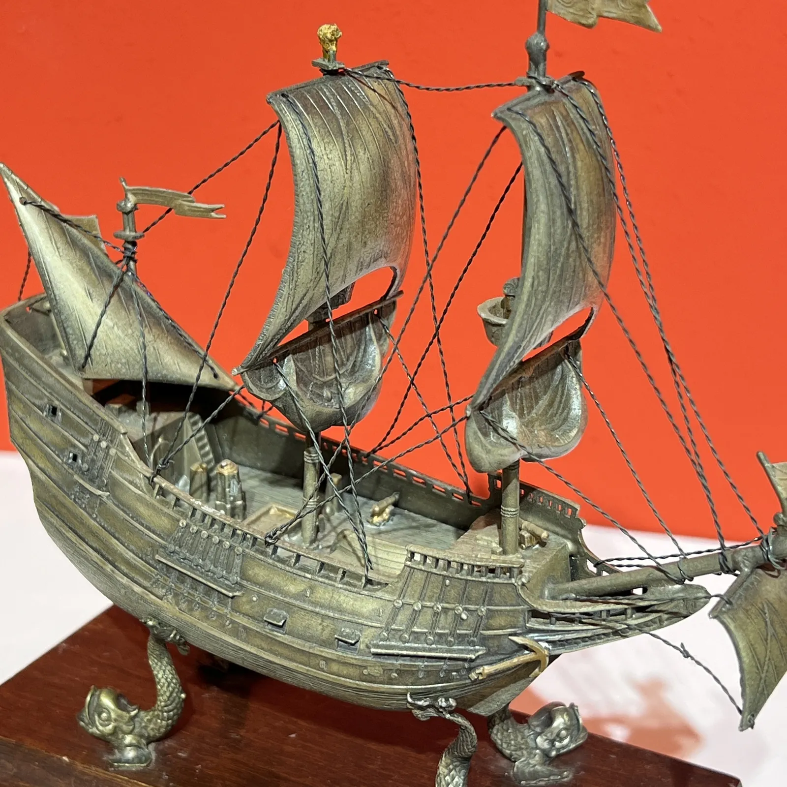 Stříbrný model, plachetnice - 3