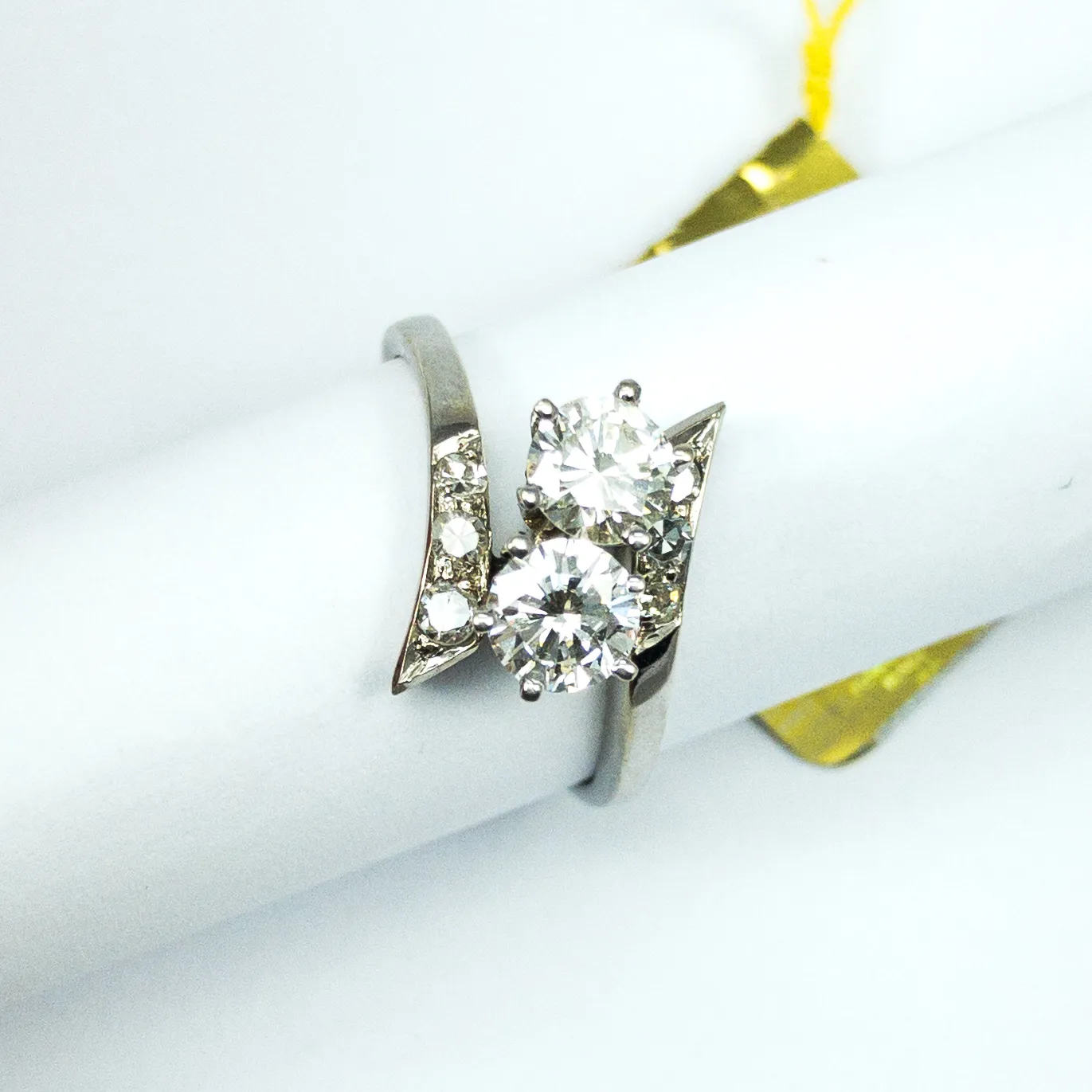BRILIANTOVÝ PRSTEN, 0,92 CT - 5