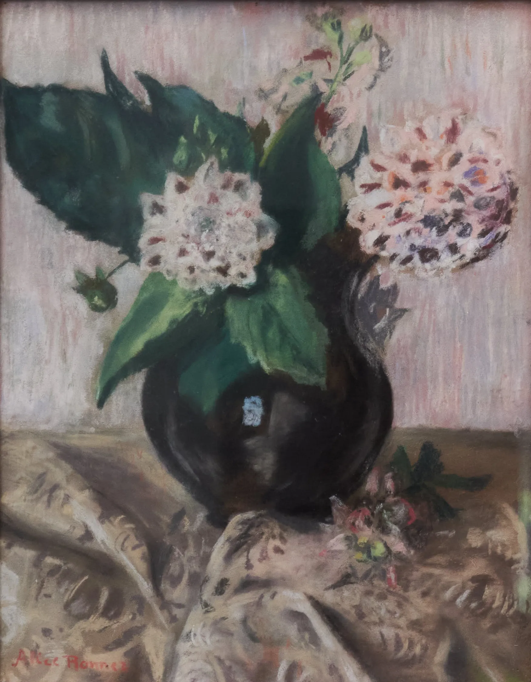 Alice Ronner „Květiny ve váze” - 2