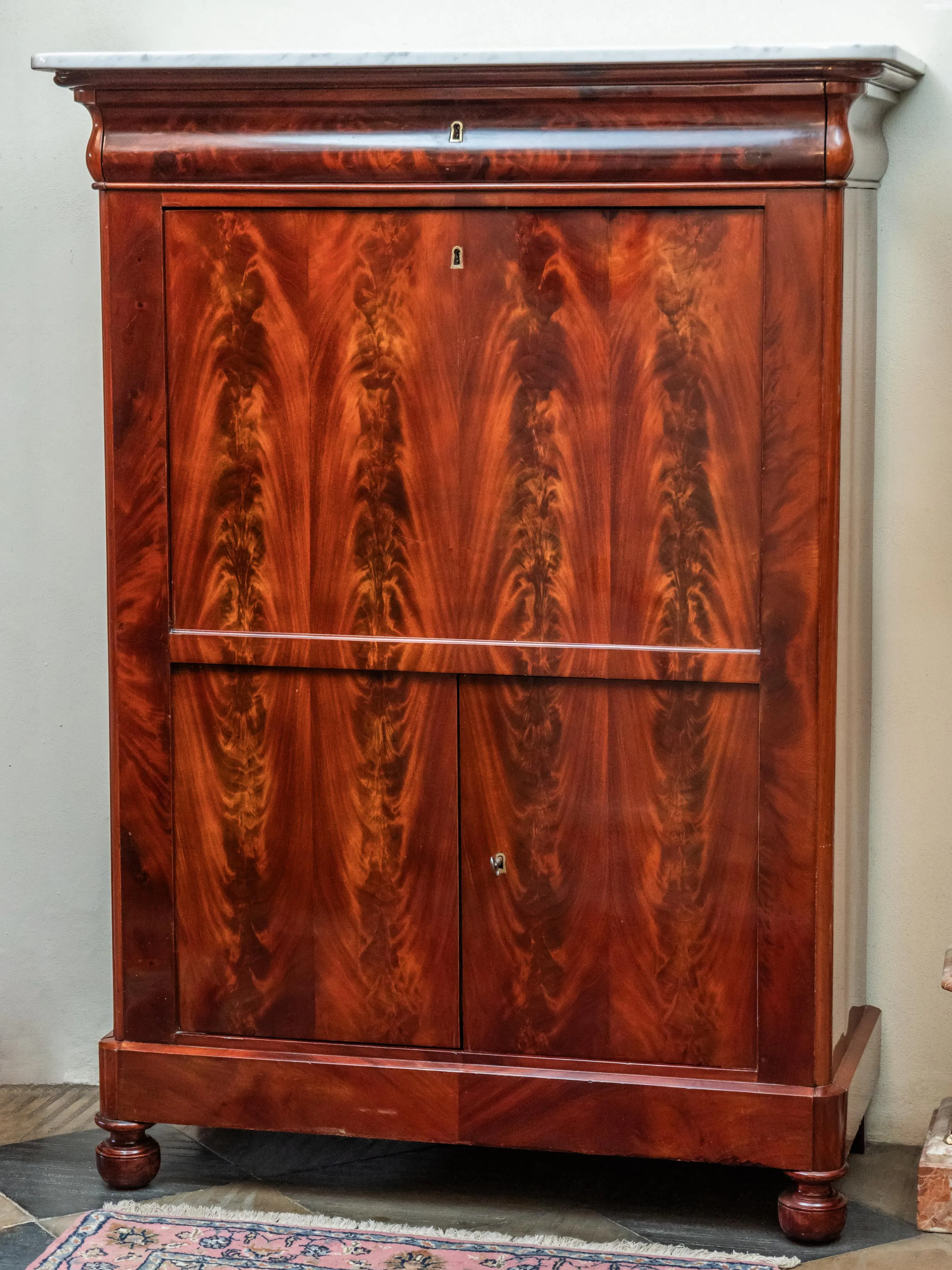 Biedermeier sekretář s tajnými zásuvkami - 2