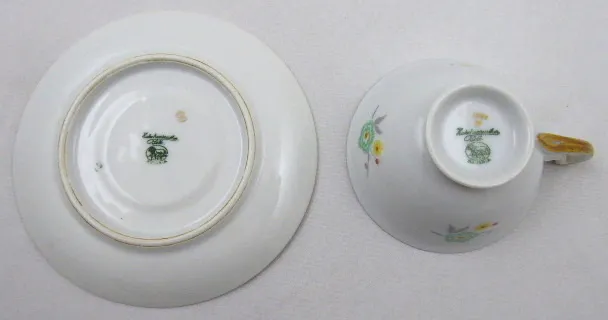 Art deco moka šálek – Hutschenreuther, Selb - 4