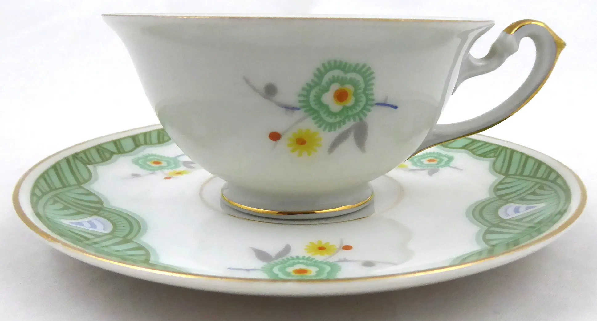 Art deco moka šálek – Hutschenreuther, Selb - 3