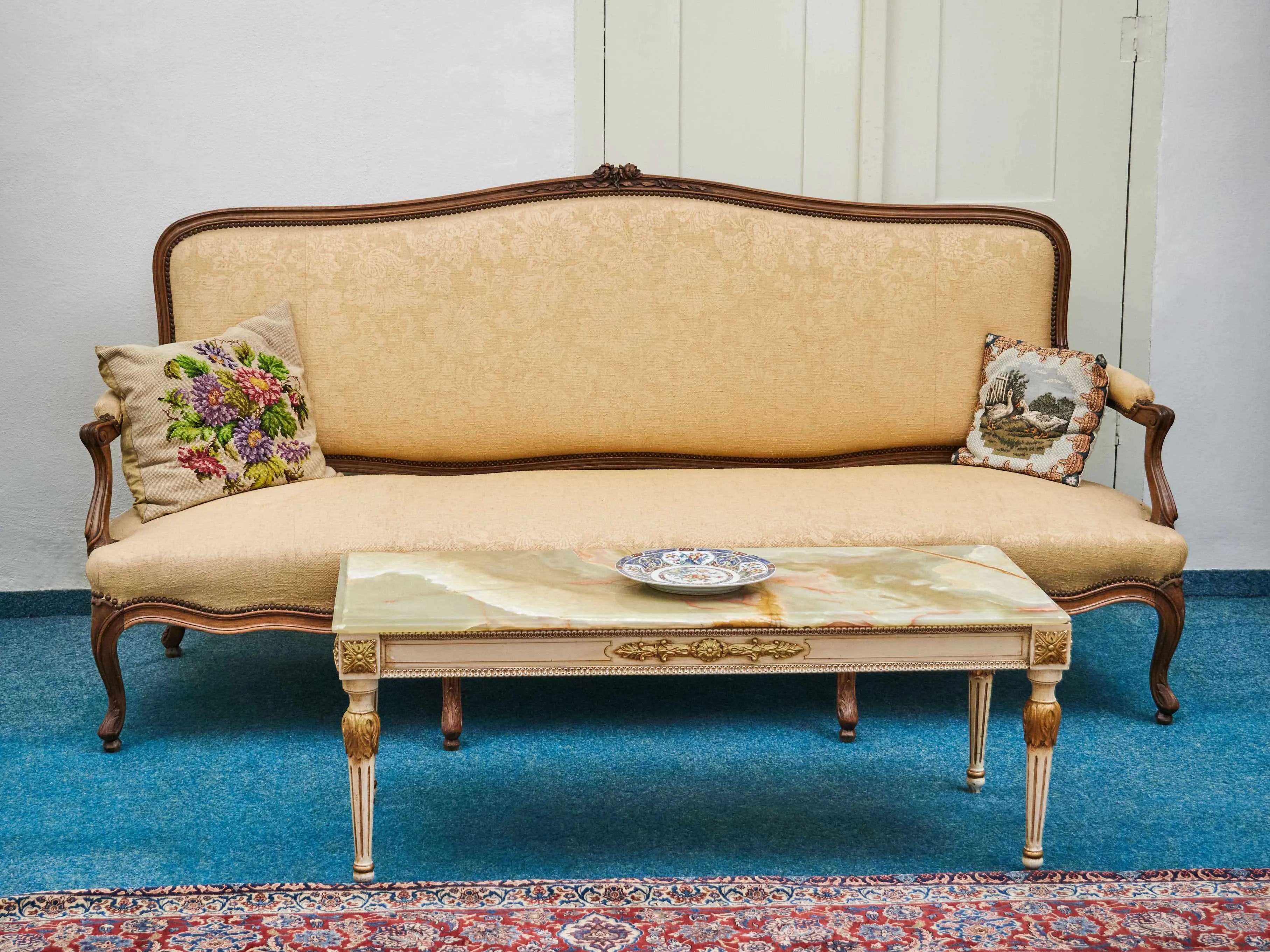 Velká starožitná sofa Ludvík XV - 3