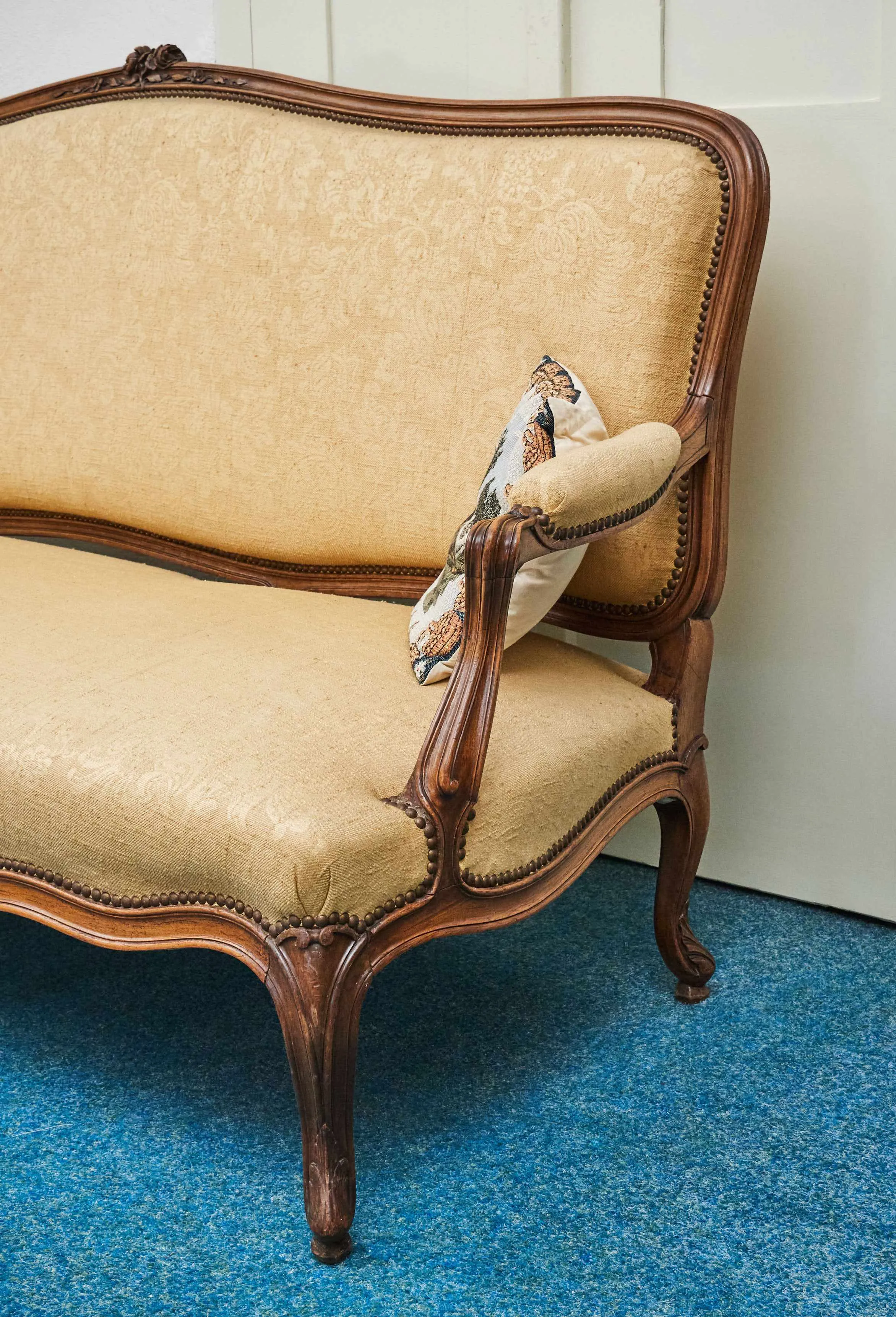 Velká starožitná sofa Ludvík XV - 6