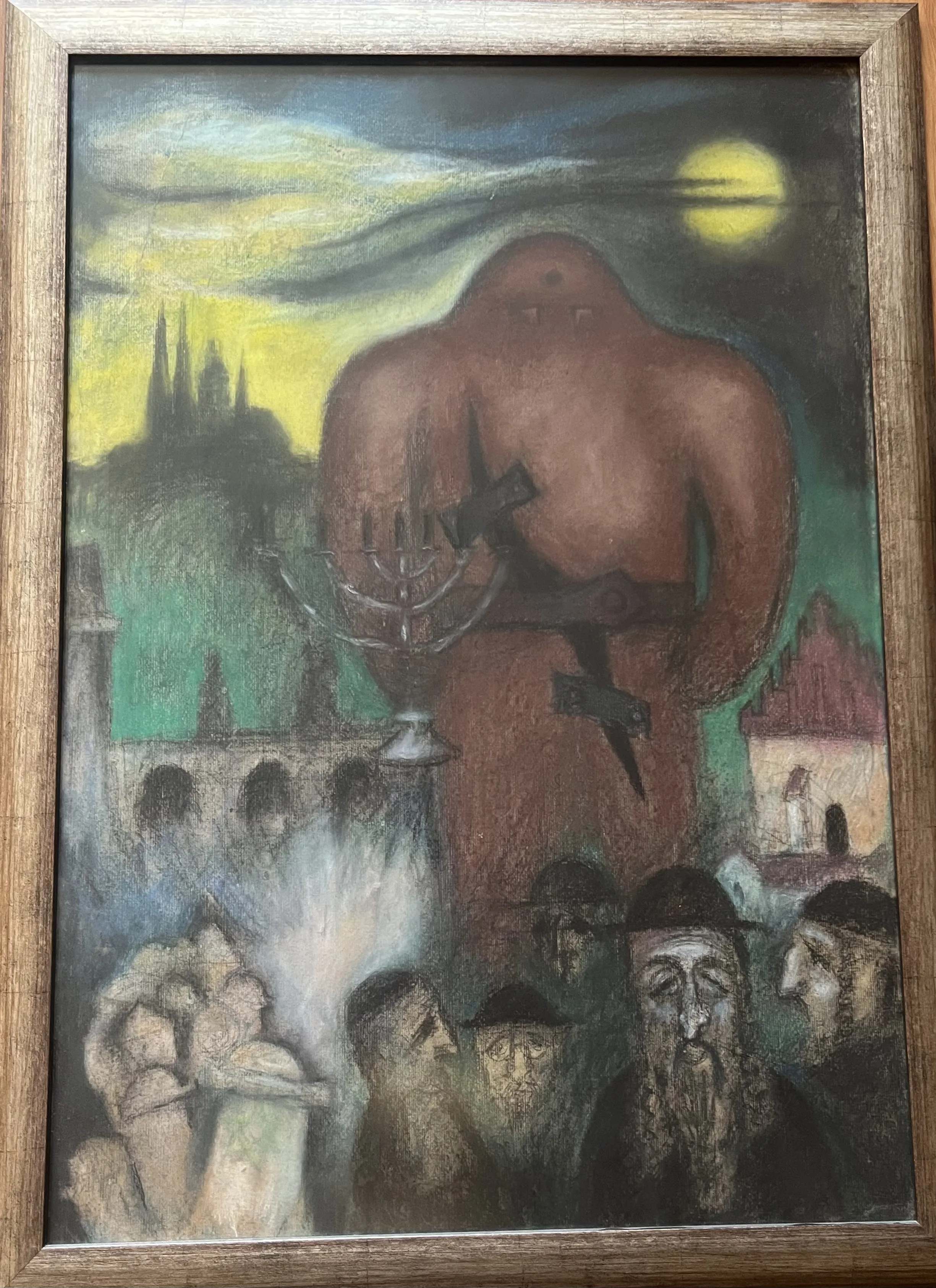 Mysteriózní obraz “Židovská Praha” - 2