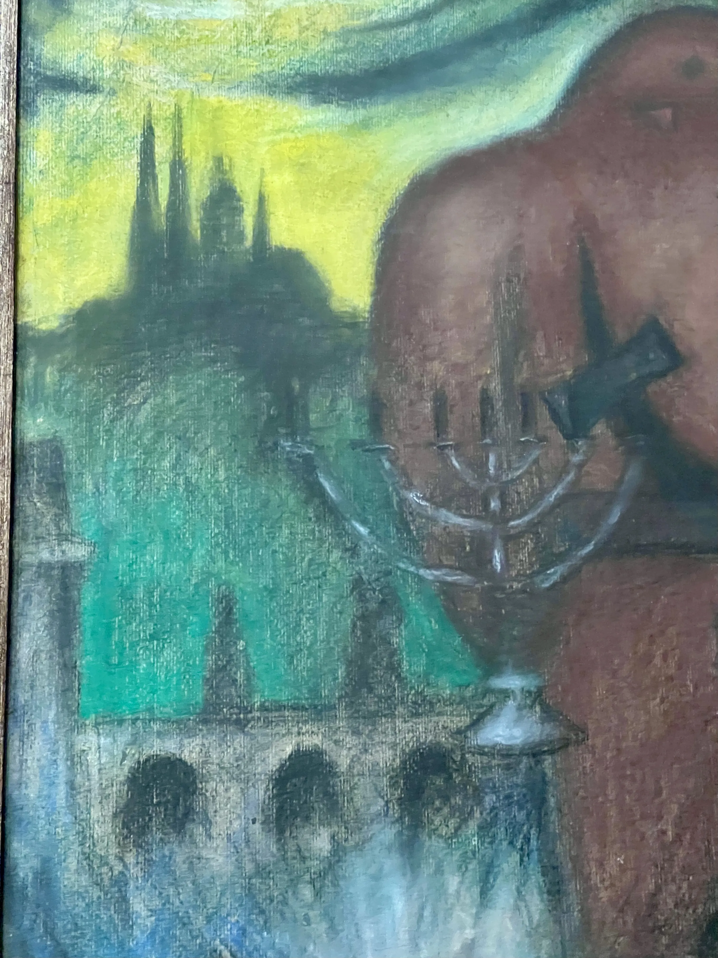 Mysteriózní obraz “Židovská Praha” - 3