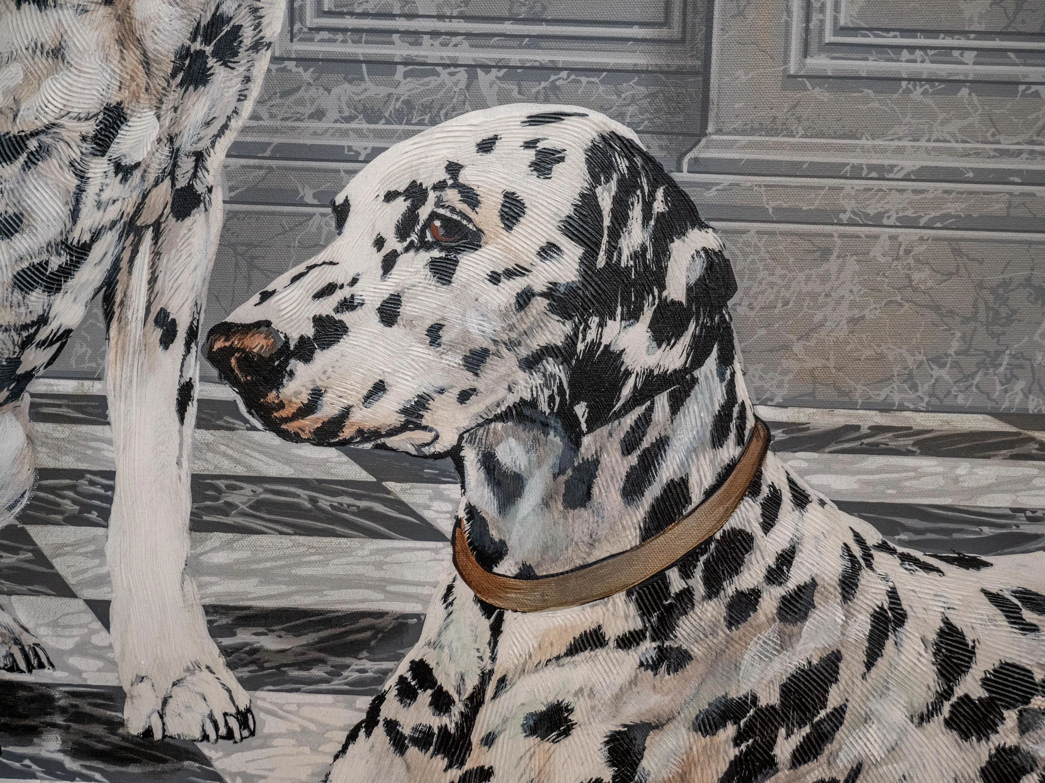 Obraz trojice dalmatinů velký formát 162 X 110 cm ANDERSON - 3