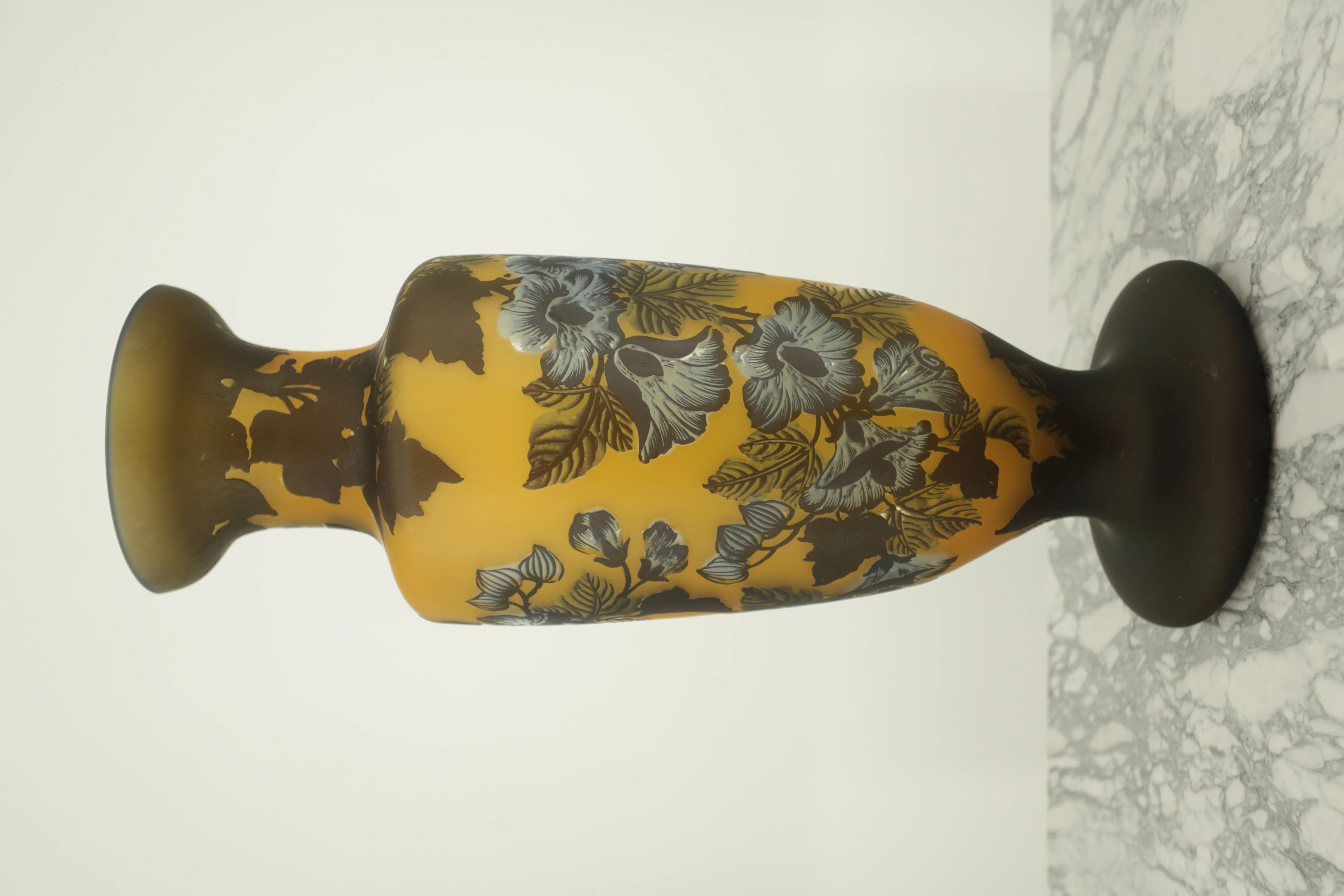 Velká váza typu Gallé v 56 cm - 6