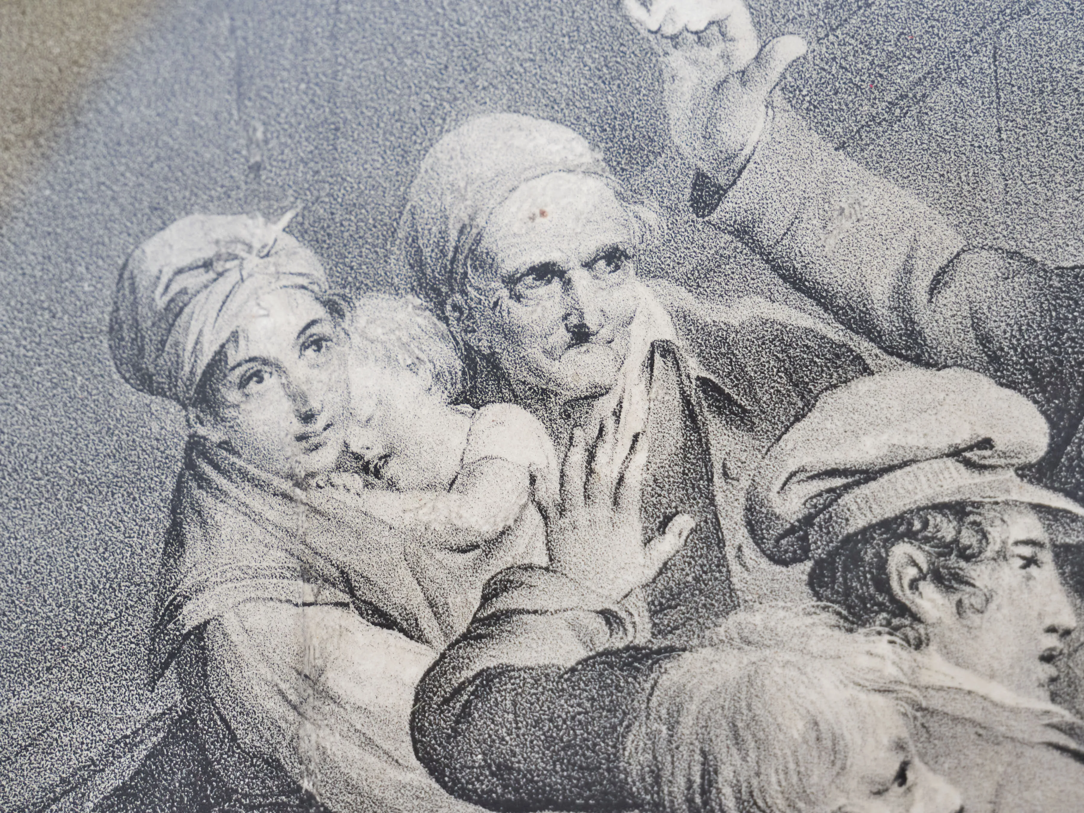 Dvojice historických litografií „Le Pied de Boeuf“ a „La Main Aude“ - 10