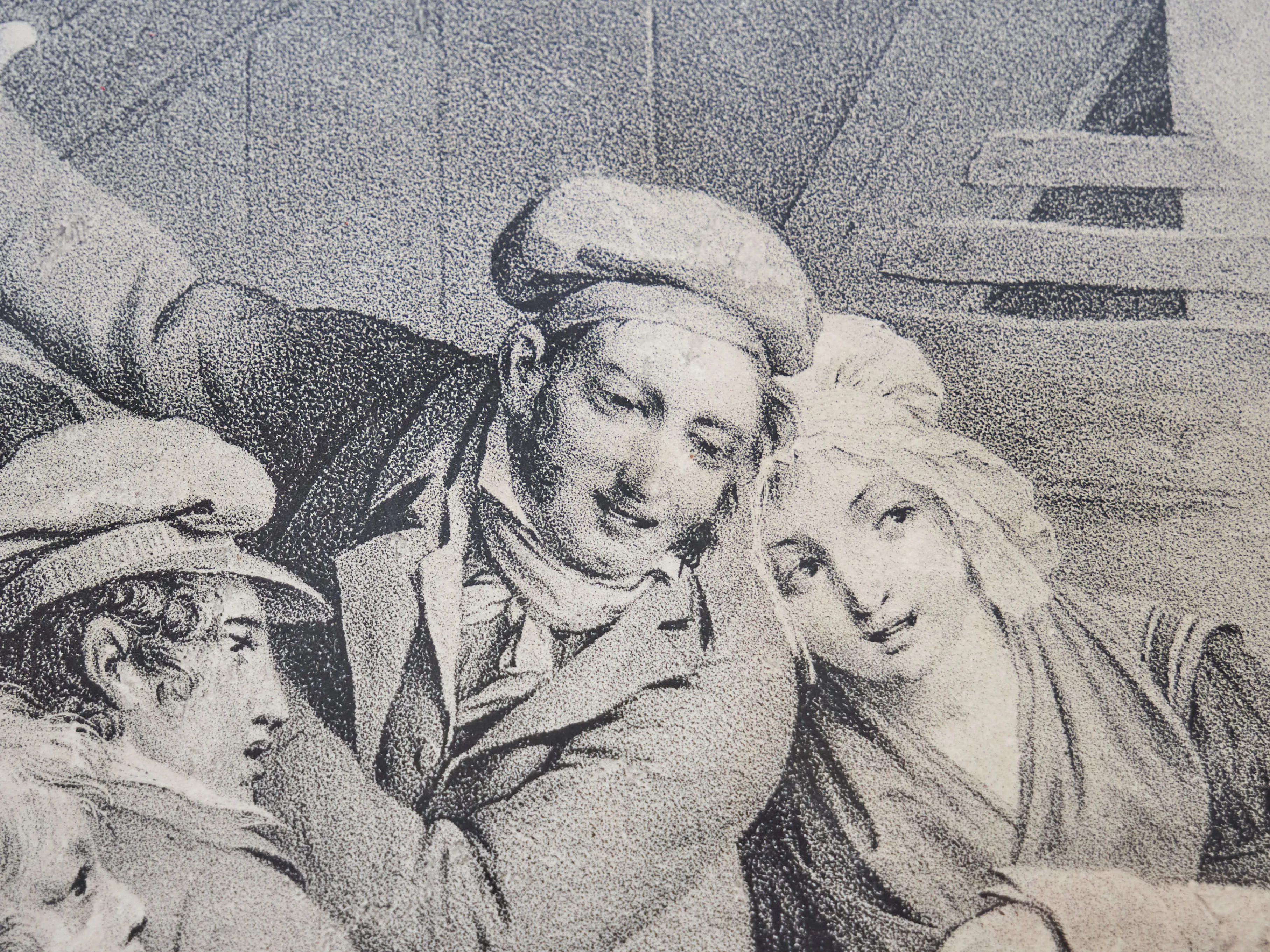 Dvojice historických litografií „Le Pied de Boeuf“ a „La Main Aude“ - 9