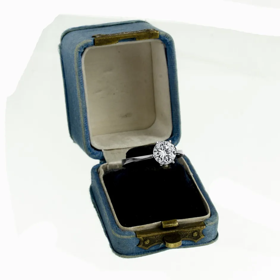 Luxusní prsten s briliantem 1,21ct - 4