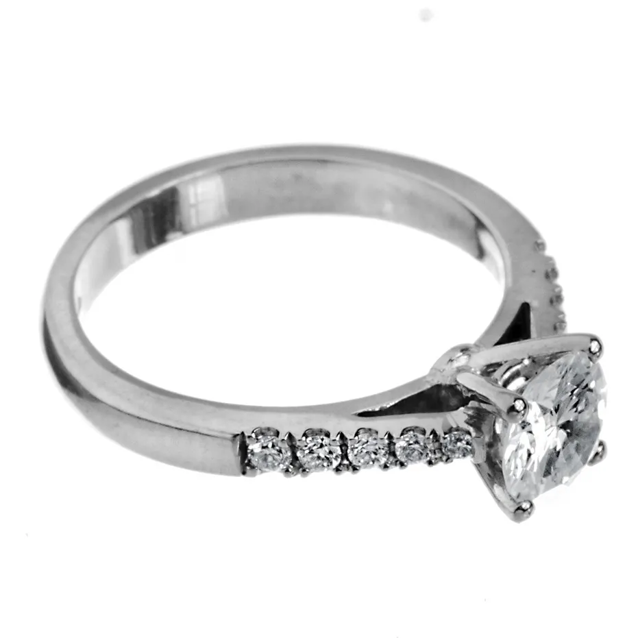 Zlatý prsten s brilianty 1,18 ct - 2