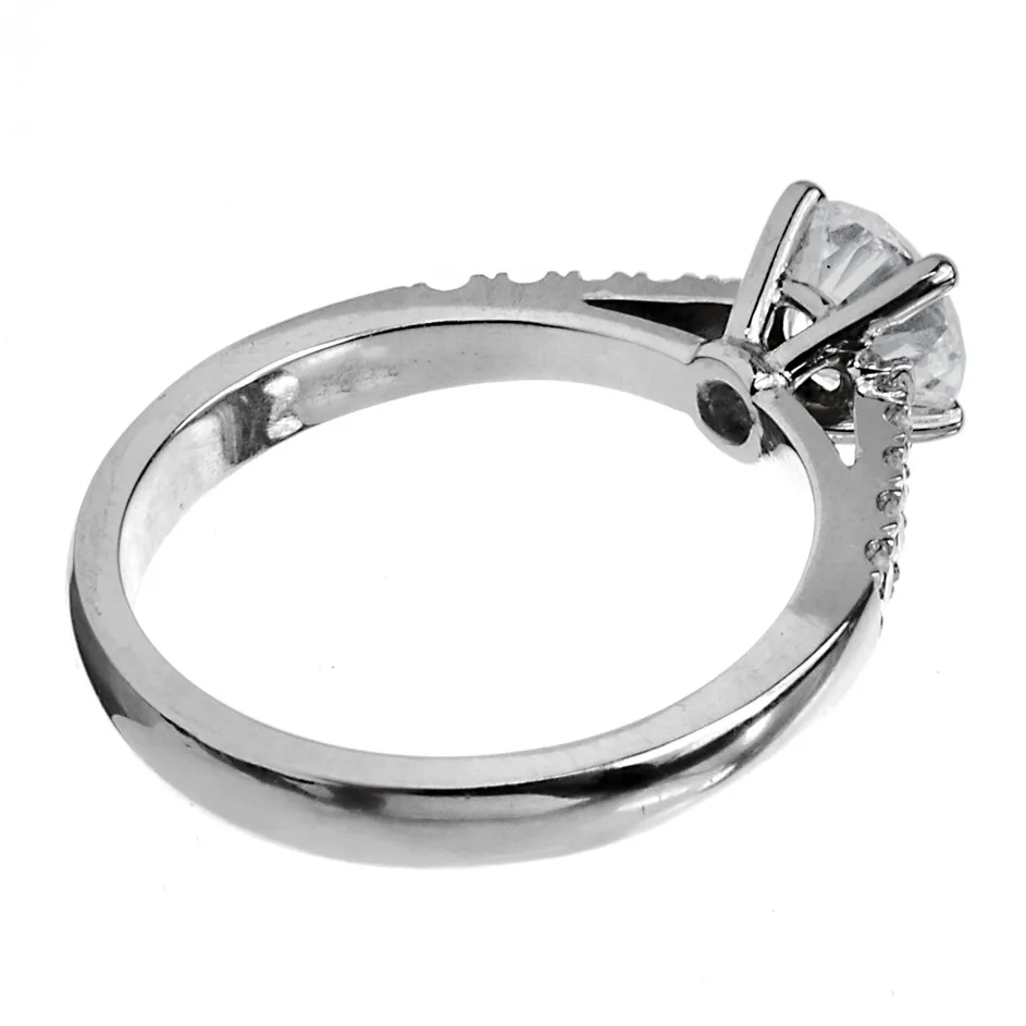 Zlatý prsten s brilianty 1,18 ct - 3