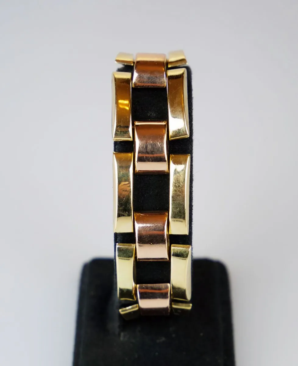 Art deco zlatý náramek - 2