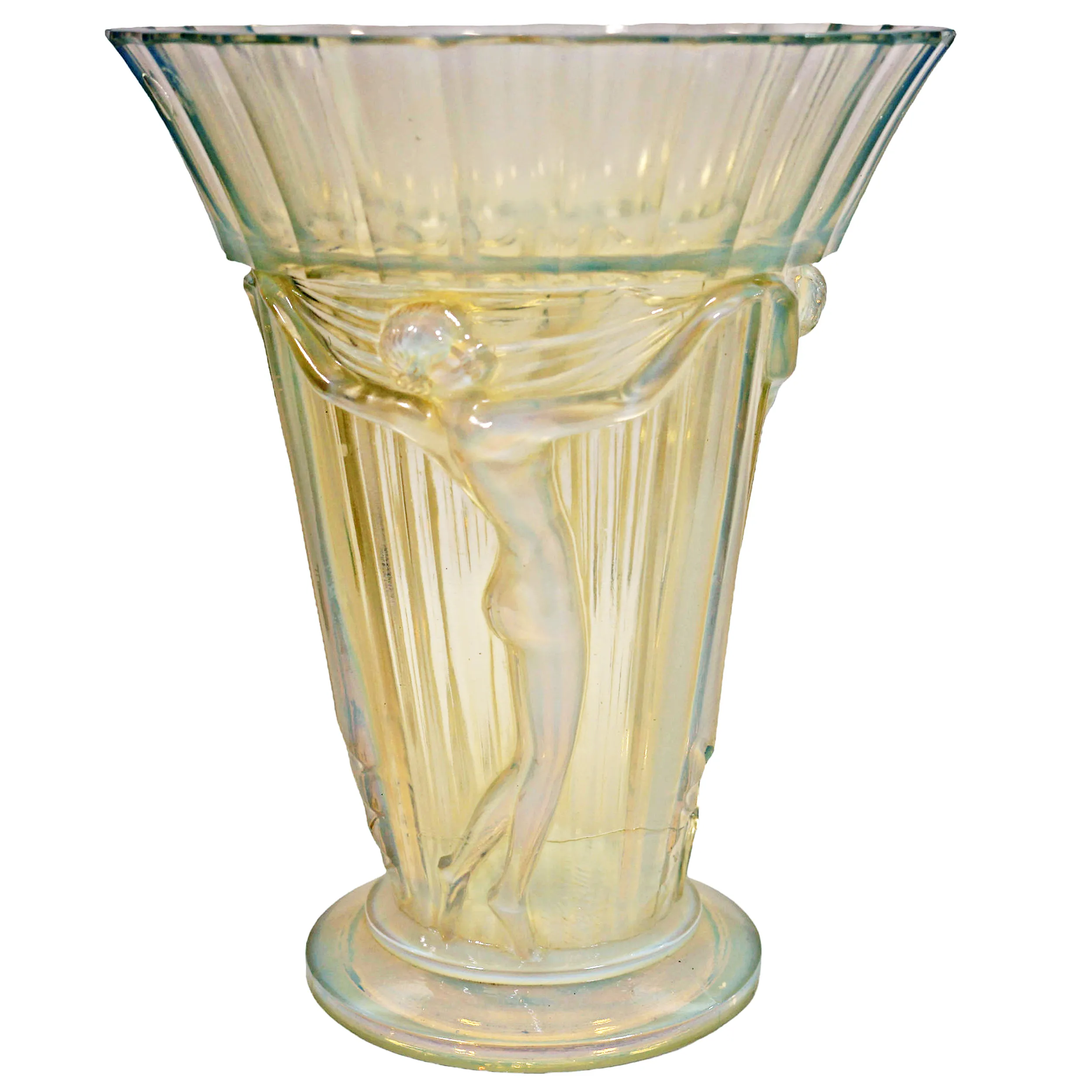 Váza s motivem dívek – Art Deco