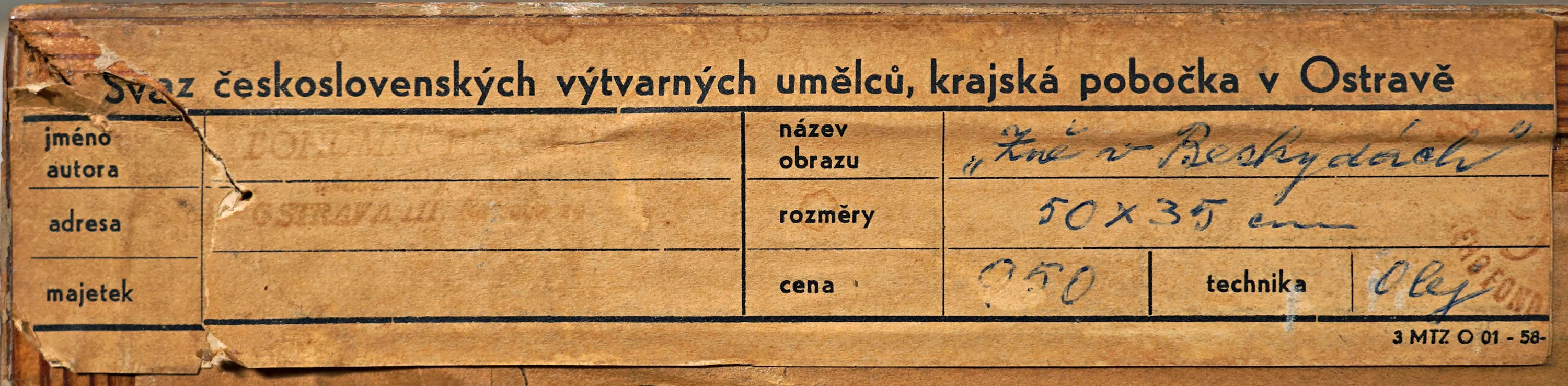 Žně v Beskydech : Bohumír Pecold - 4