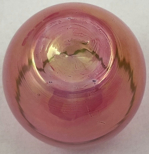 Šest malých skleniček s růžovozlatým listem - 3