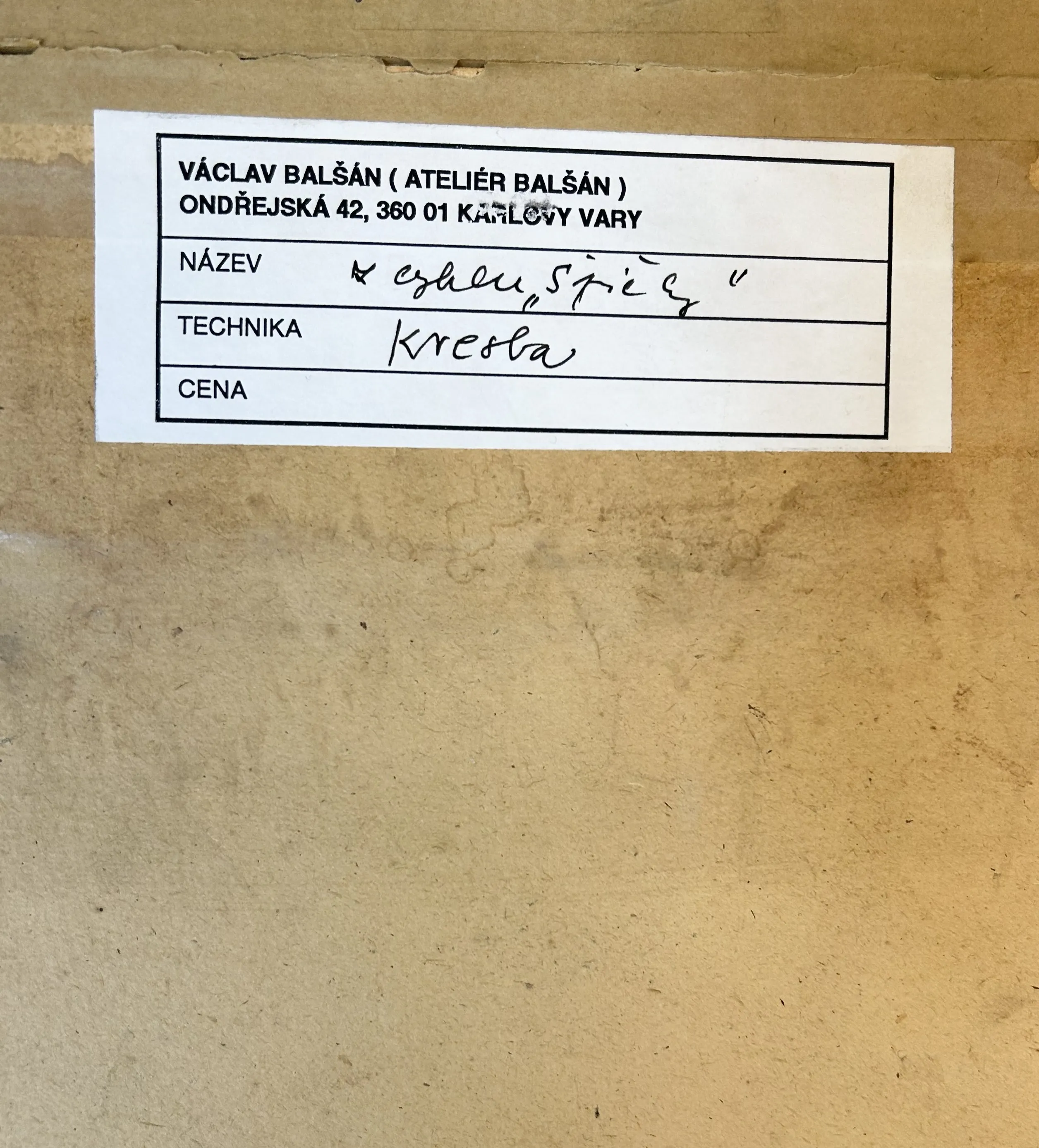 Václav Balšán – Z cyklu ,,Špičky“ - 5