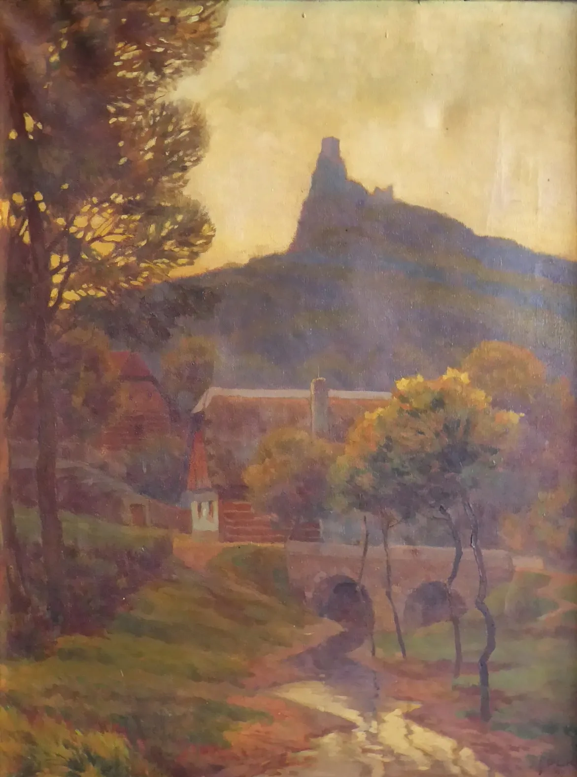 Jaroslav Pukl (nar. 1893) – Pohled na Hrad Trosky - 2