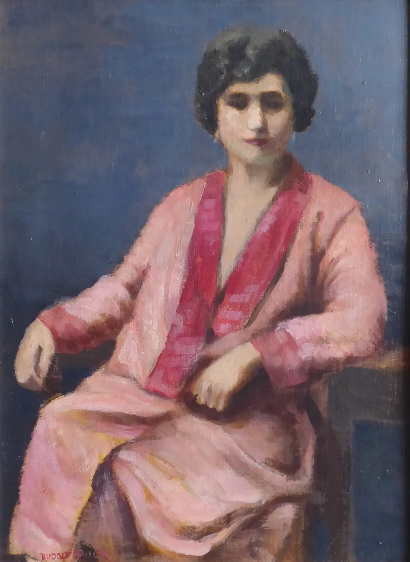 Rudolf Vojtěch Špillar – Žena v županu - 2