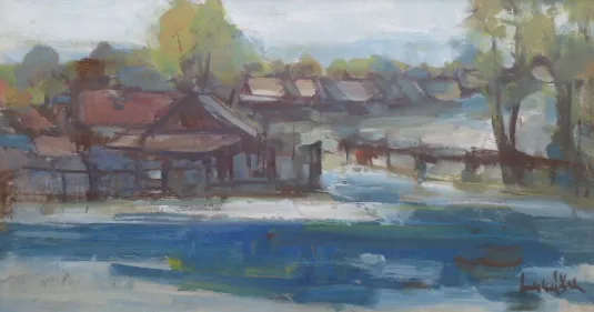 Alois Lukášek – Na potoku ve Lhotce - 3
