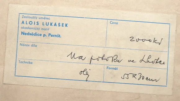 Alois Lukášek – Na potoku ve Lhotce - 5