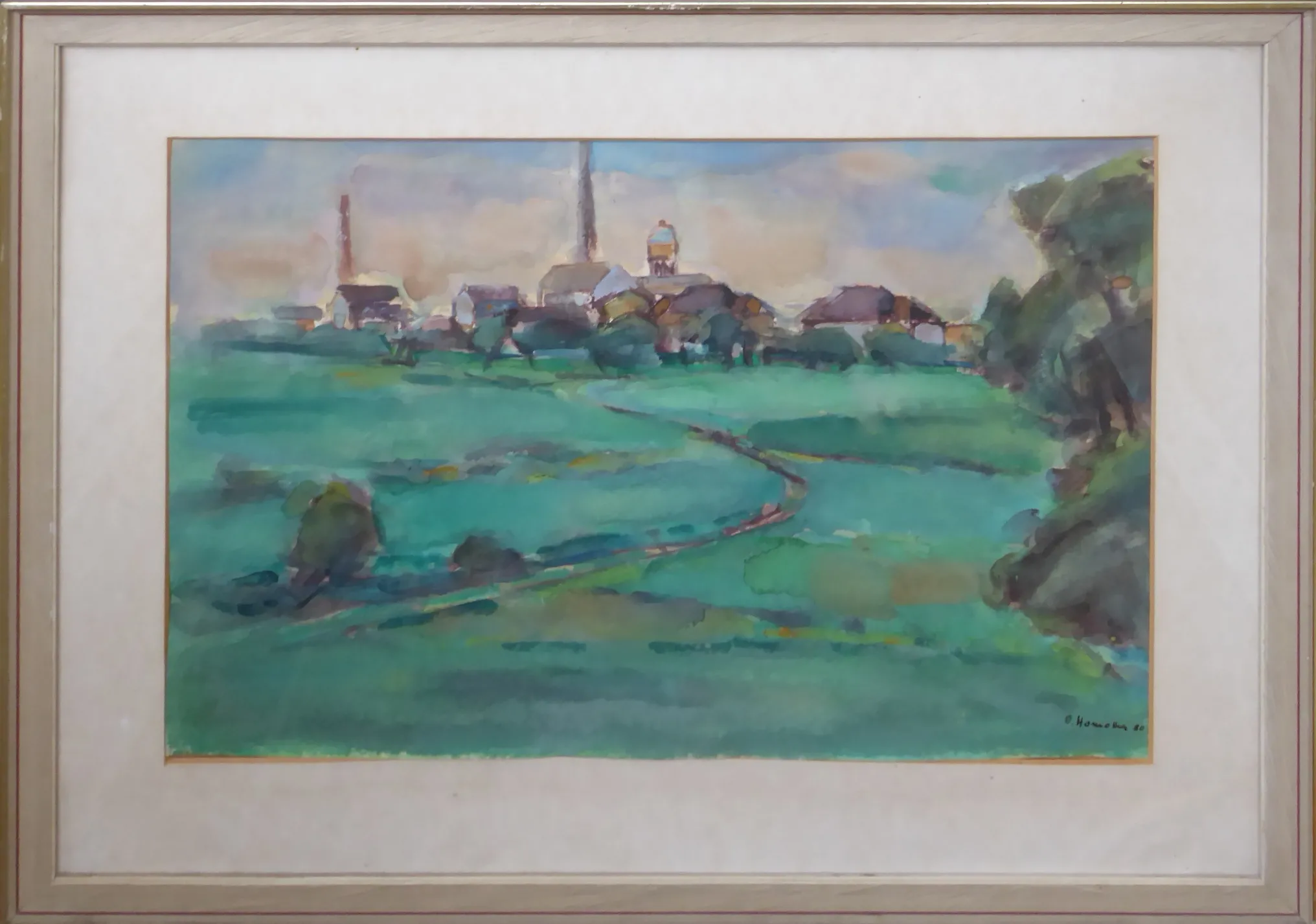 Otmar Homolka – Ráno nad kolonií