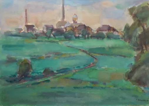 Otmar Homolka – Ráno nad kolonií - 3