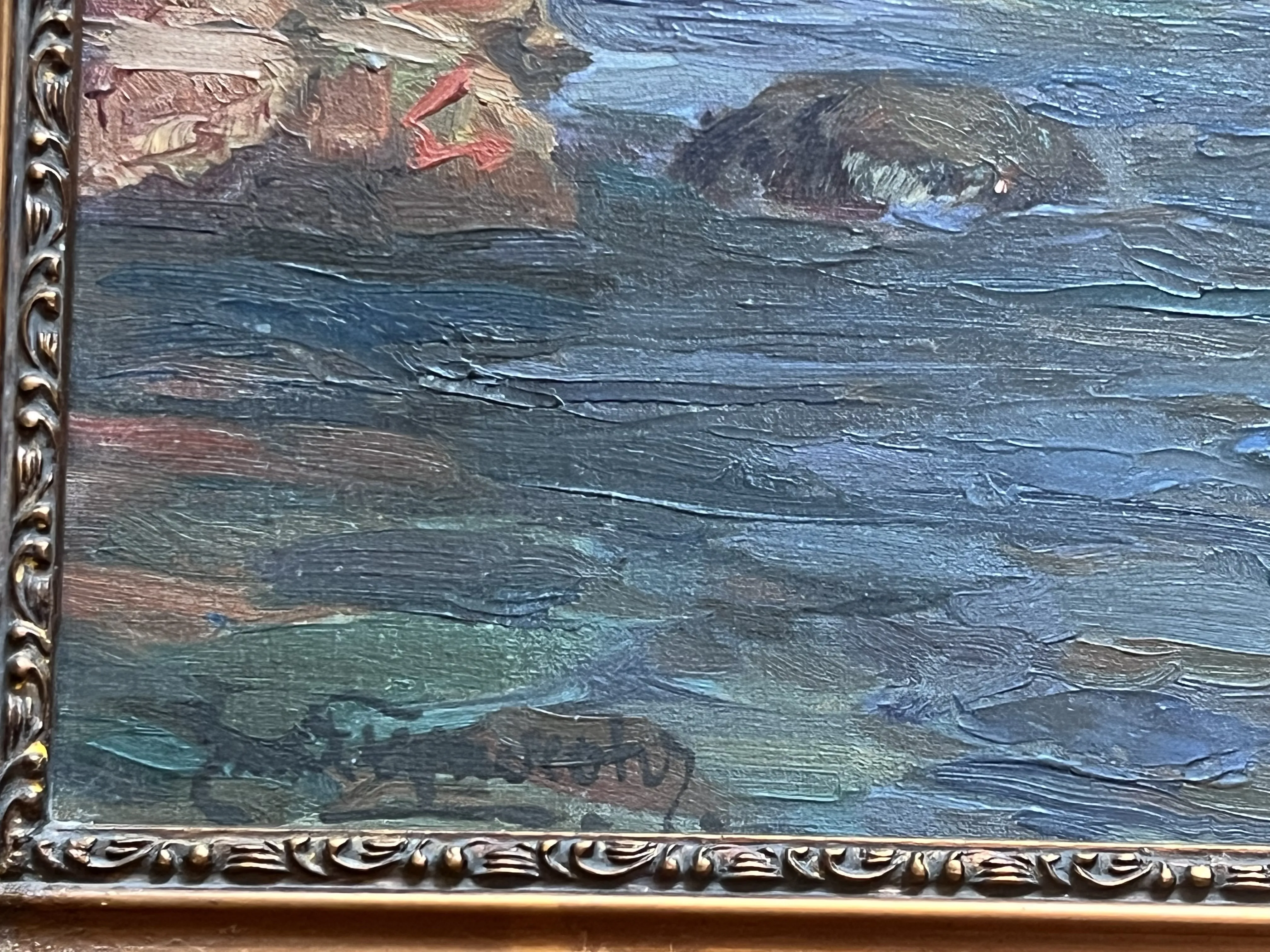 Emil Firnrohr – Mořské pobřeží – olej na plátně - 6