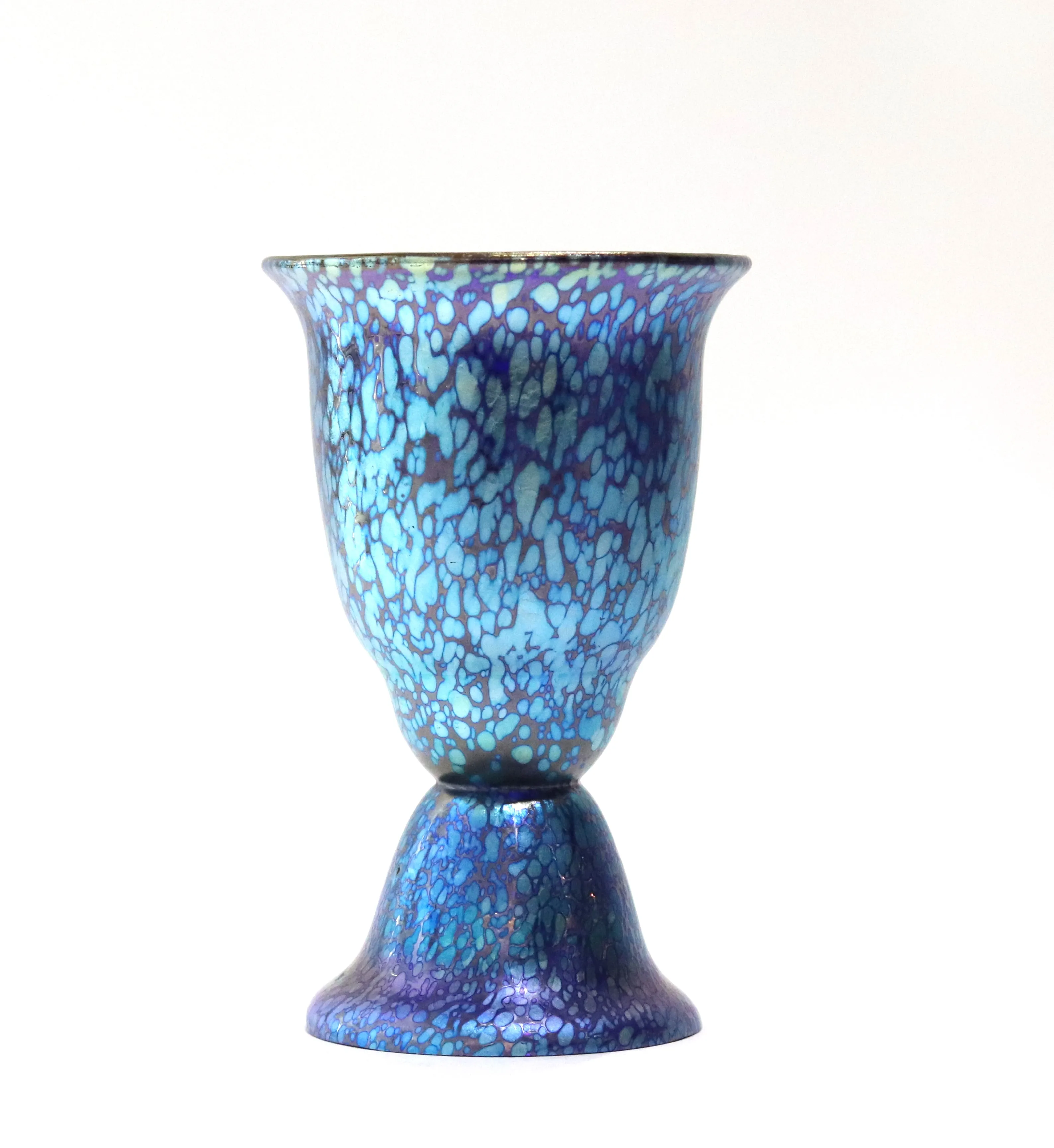 Váza Loetz – dekor cobalt Papillon - 7