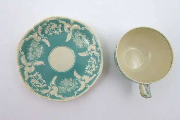 Moka šálek s reliéfním dekorem – Rosenthal, Ivory - 3