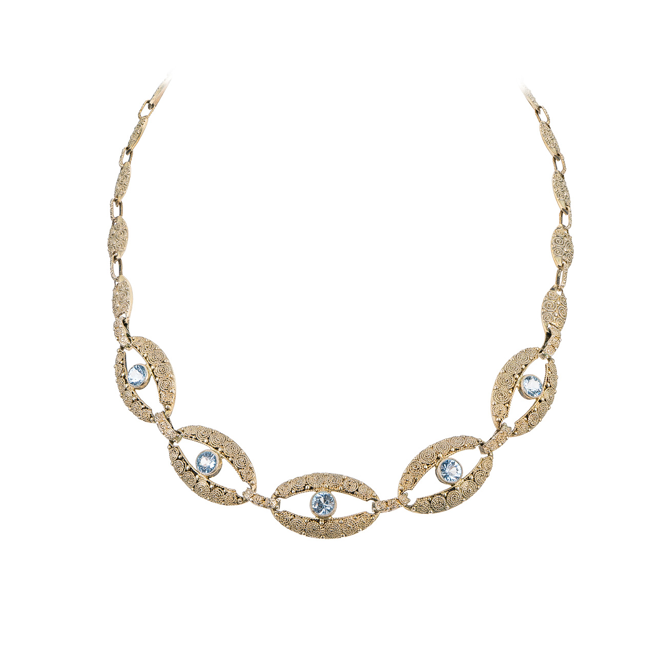 Stříbrný náhrdelník Theodor Fahrner