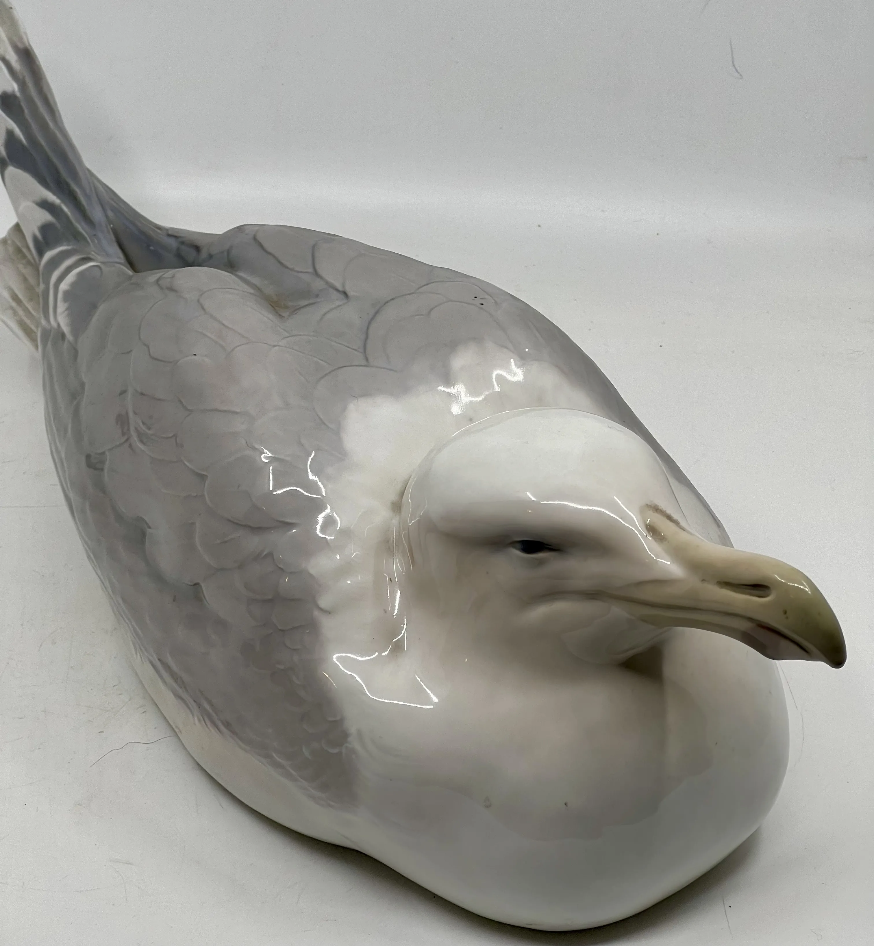 Velká porcelánová plastika “Racek” Kodaň - 1