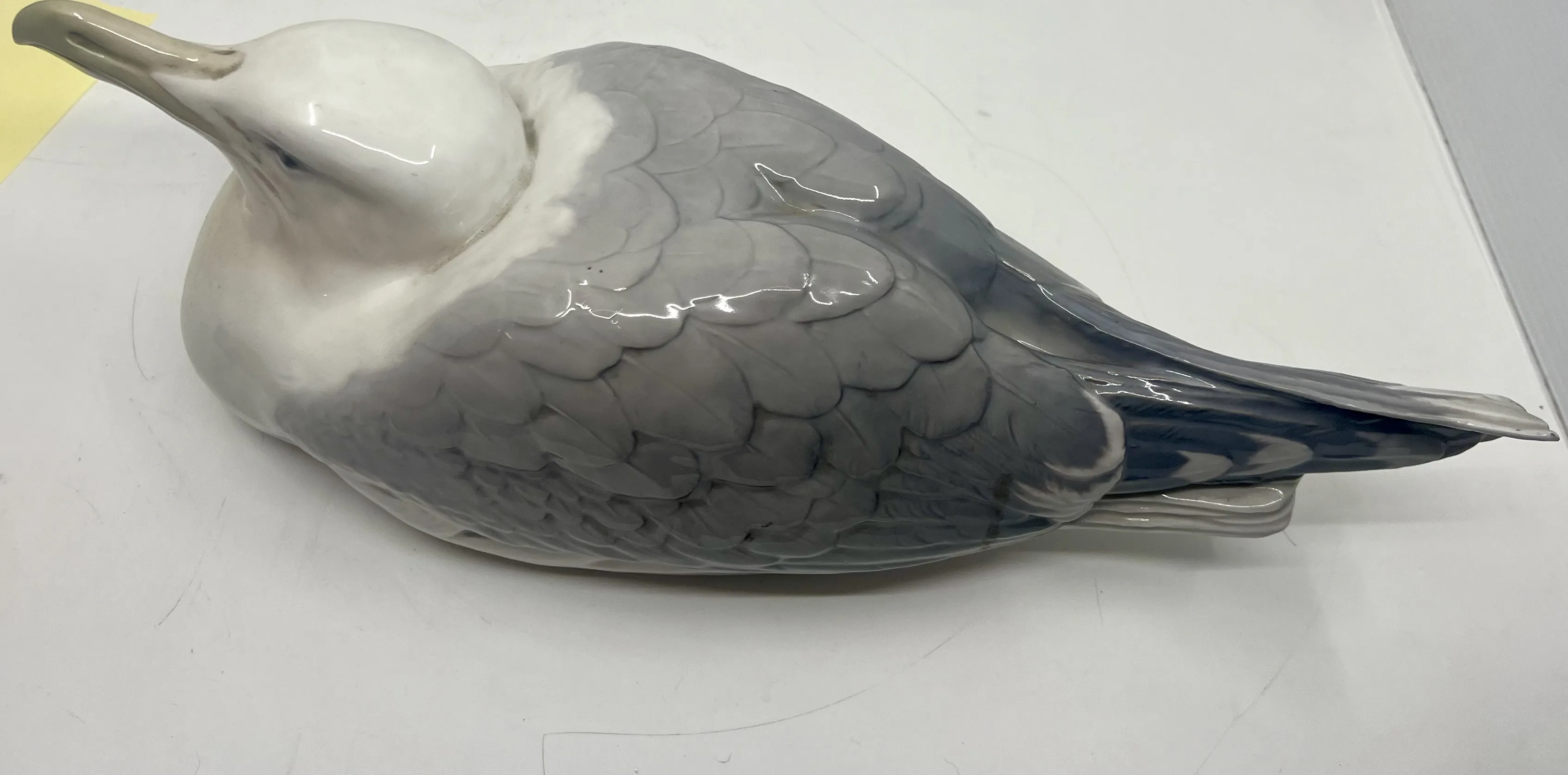 Velká porcelánová plastika “Racek” Kodaň - 6