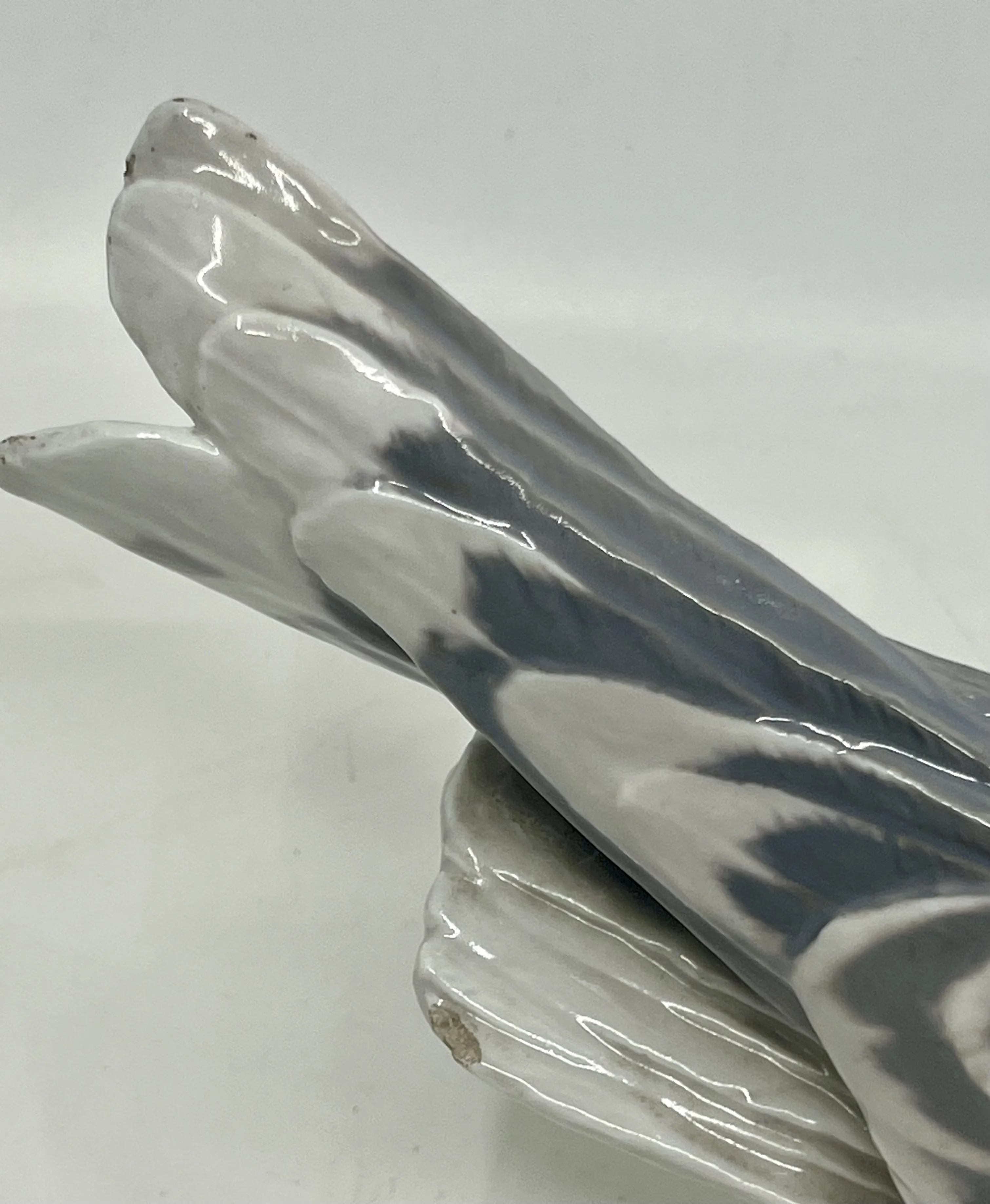 Velká porcelánová plastika “Racek” Kodaň - 7