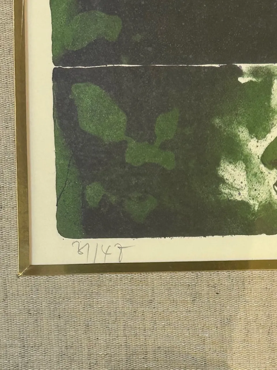 Barevná litografie „Cesta“ umělec Pavel Roučka - 4