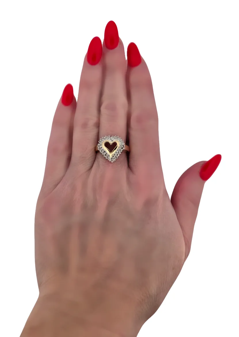 Zlatý prsten – diamantové srdce - 4