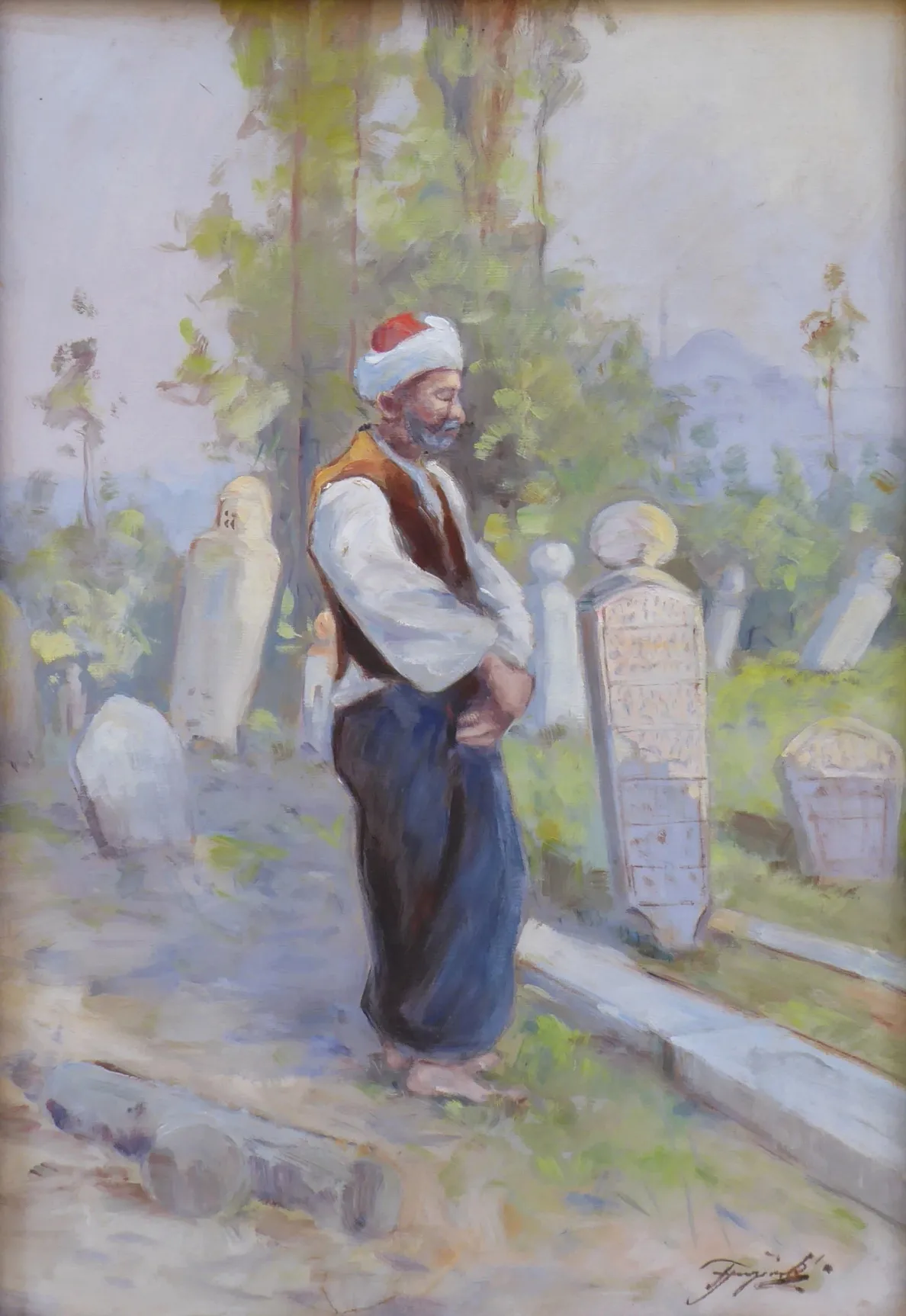 Na muslimském hřbitově - 2